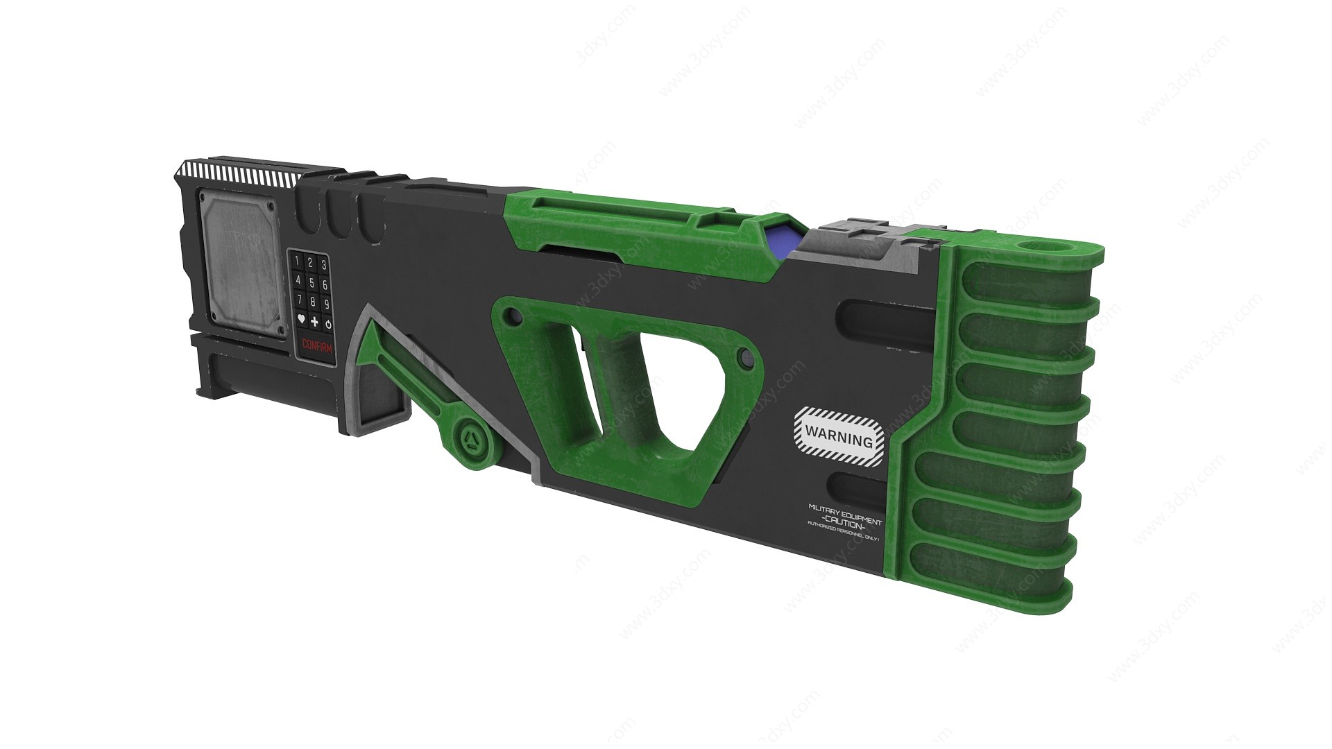 游戏道具枪3D模型