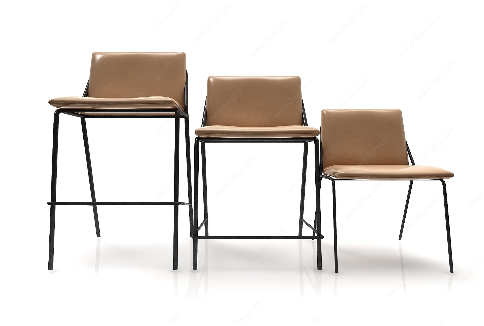 现代风格,椅子3D模型