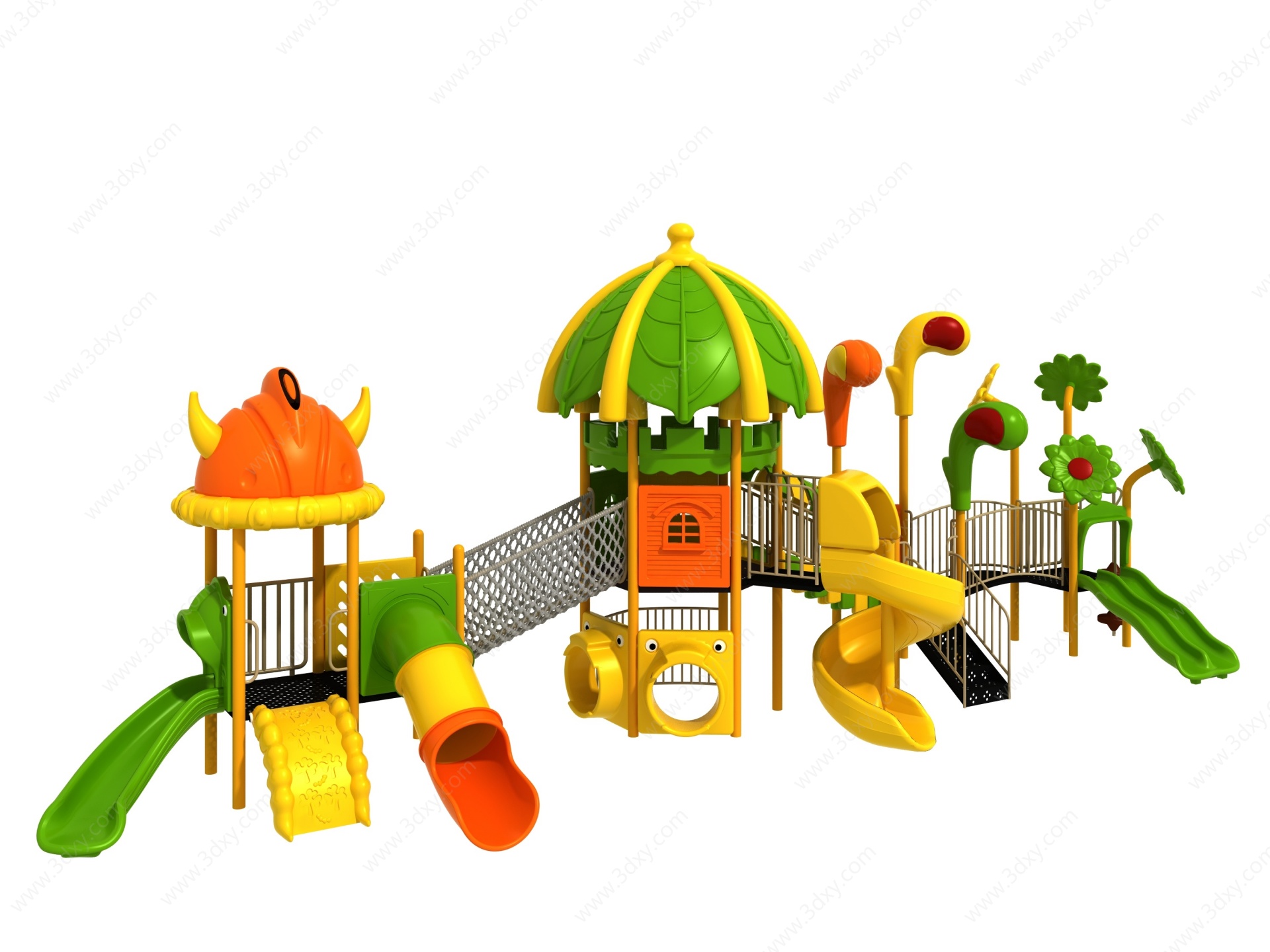 大型玩具儿童玩具乐园3D模型