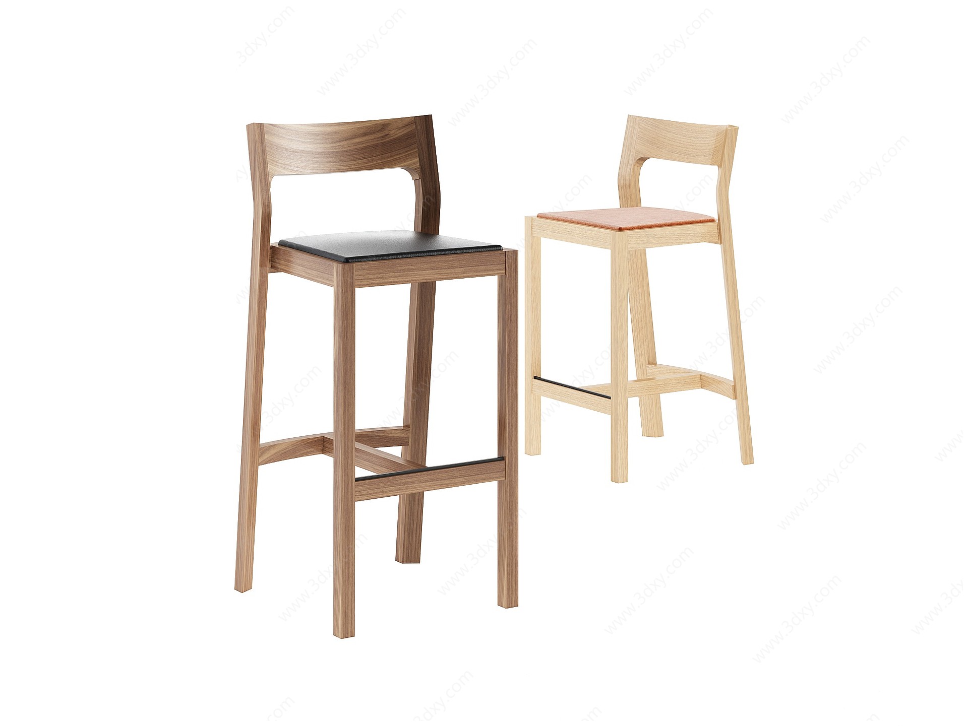 现代吧椅吧凳3D模型