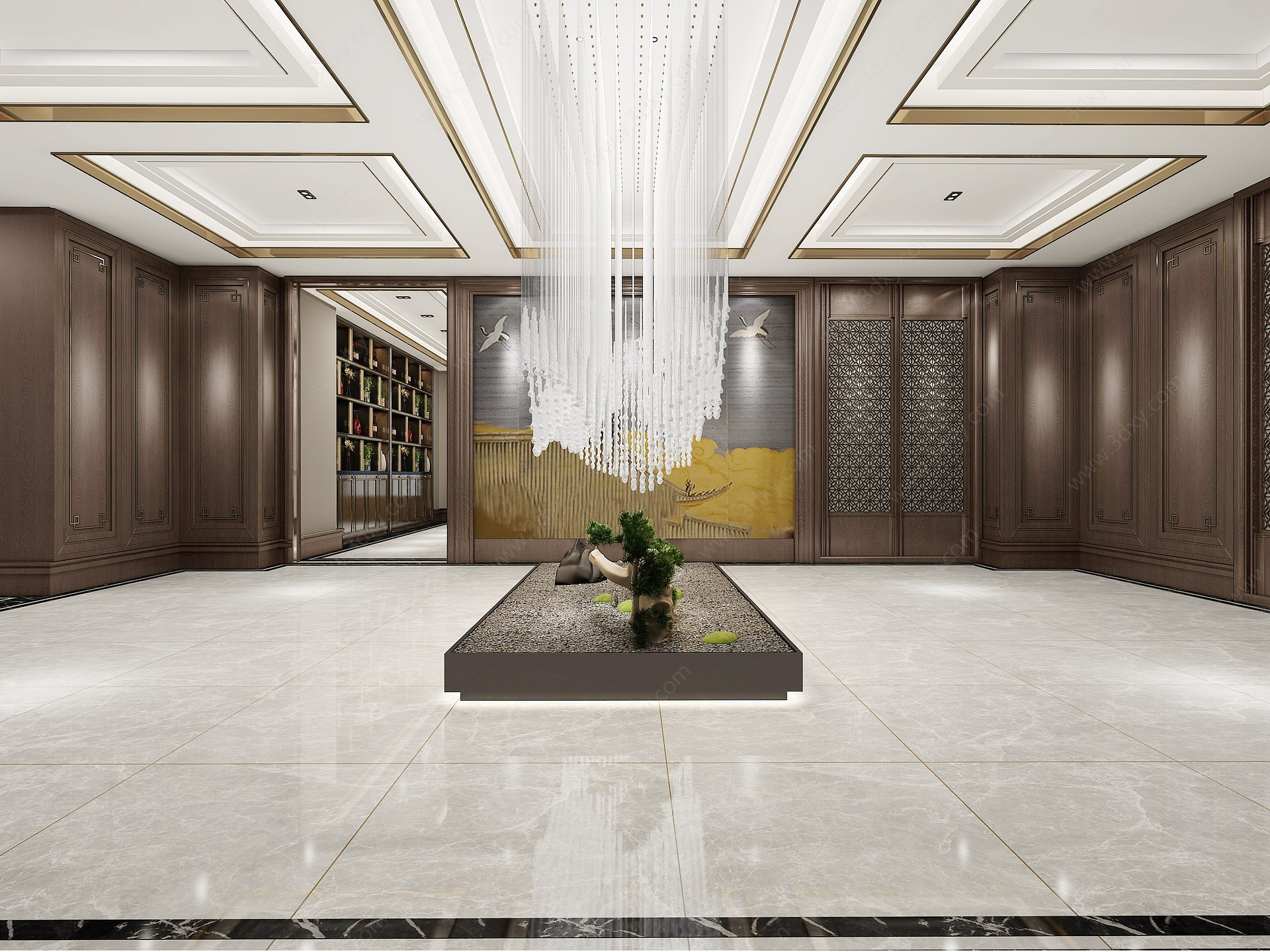 酒店客房套间旅馆3D模型