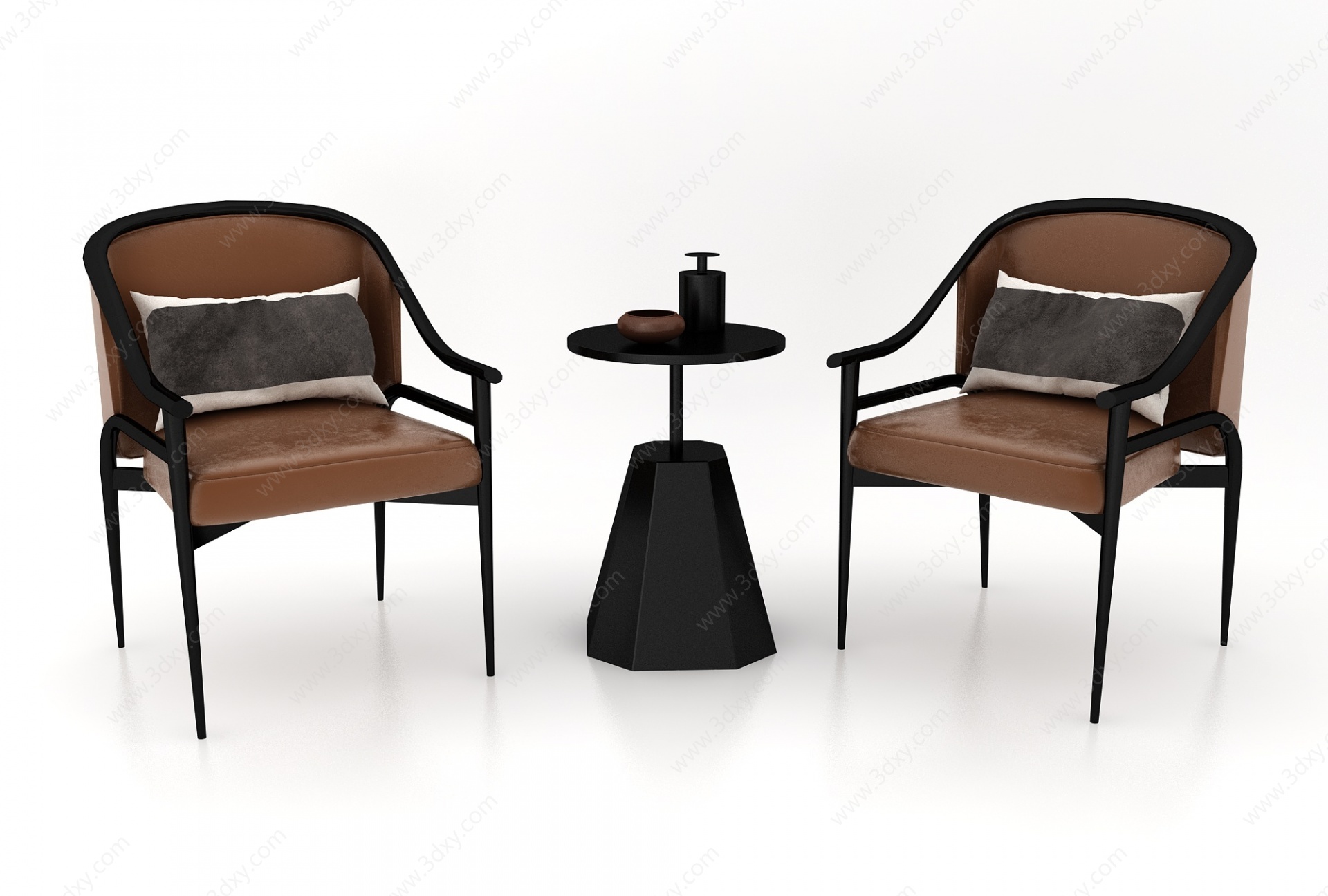 现代风格沙发椅3D模型