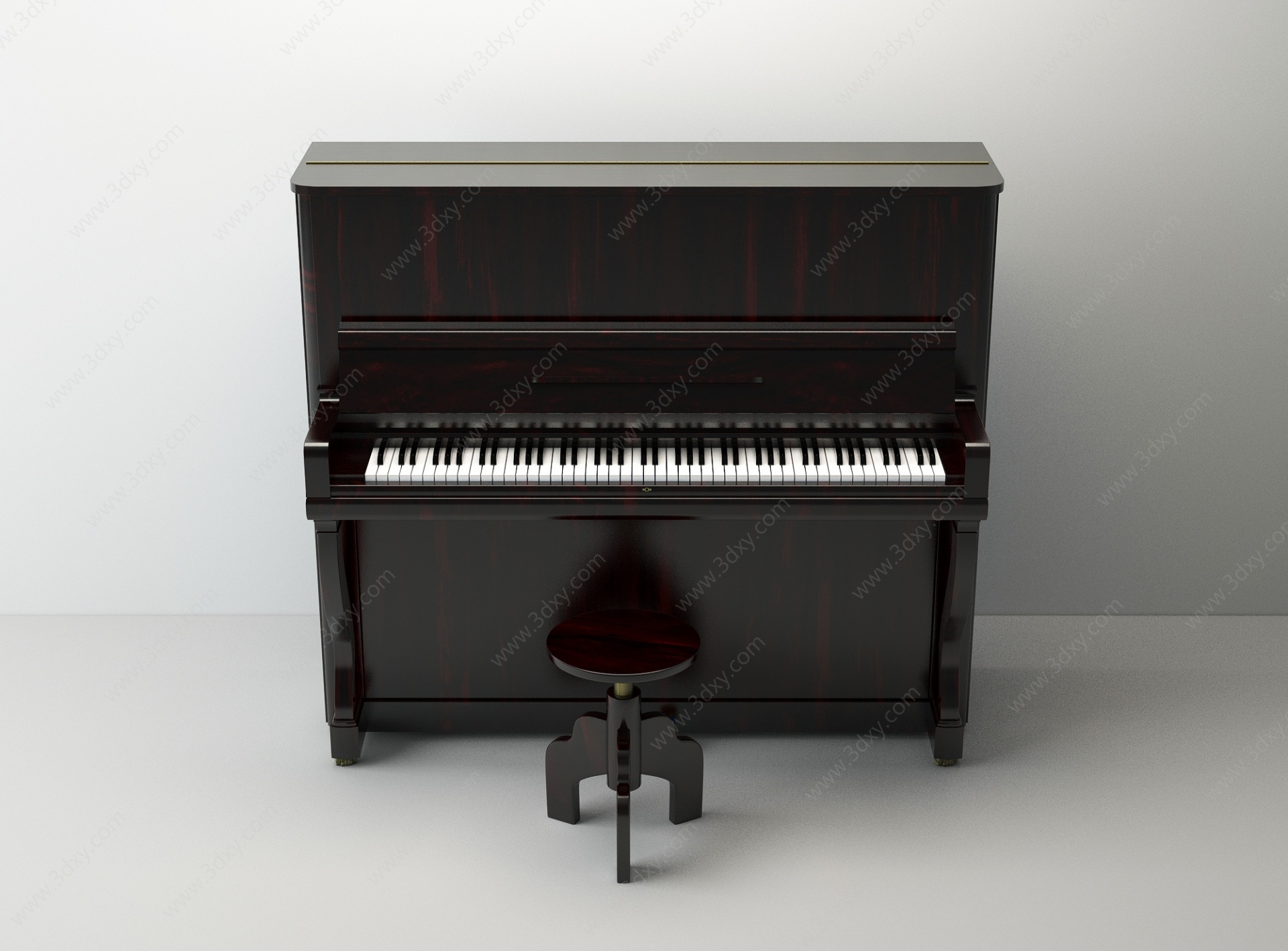 钢琴琴乐器音乐器材3D模型