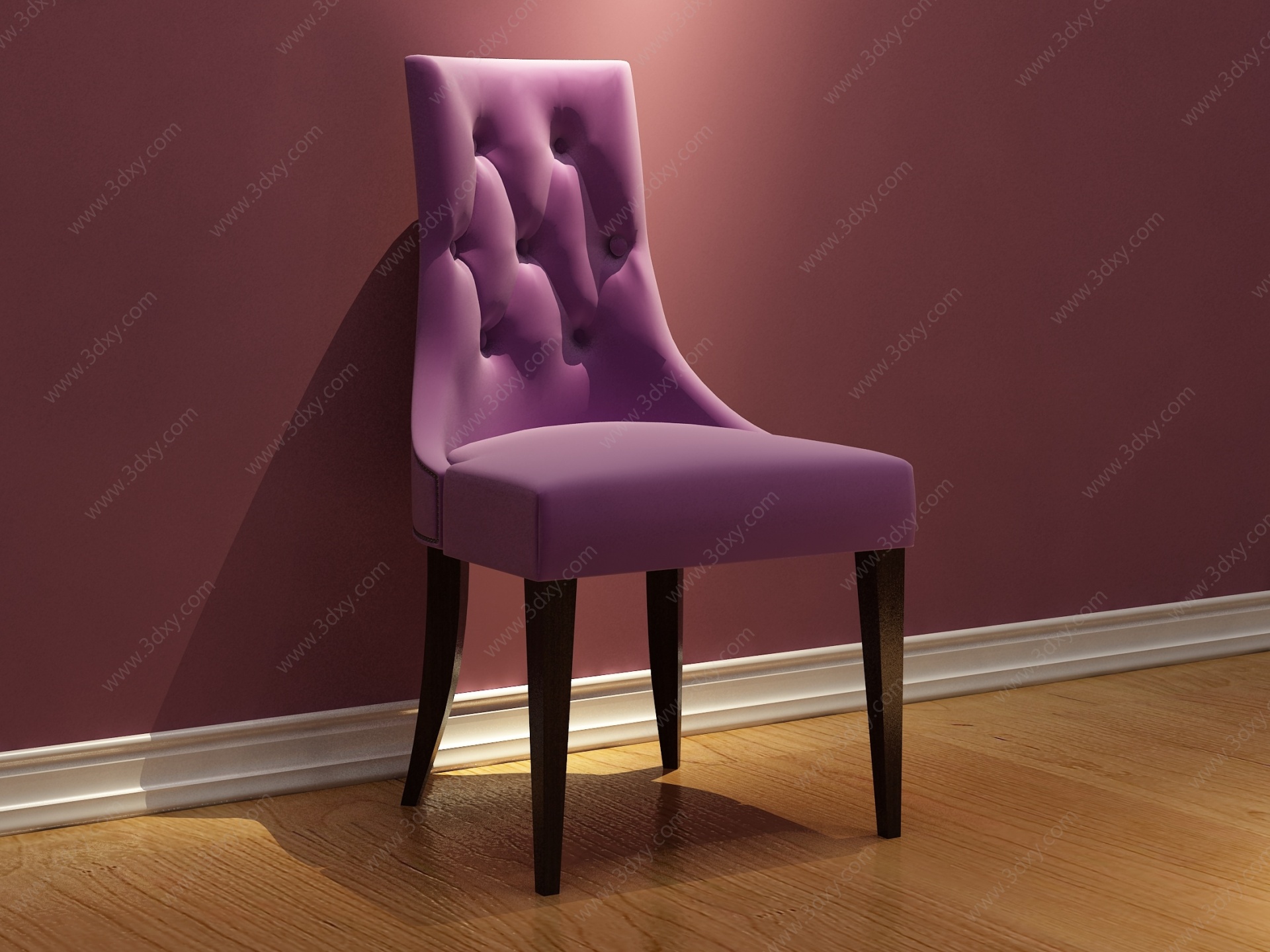 简欧沙发椅子3D模型