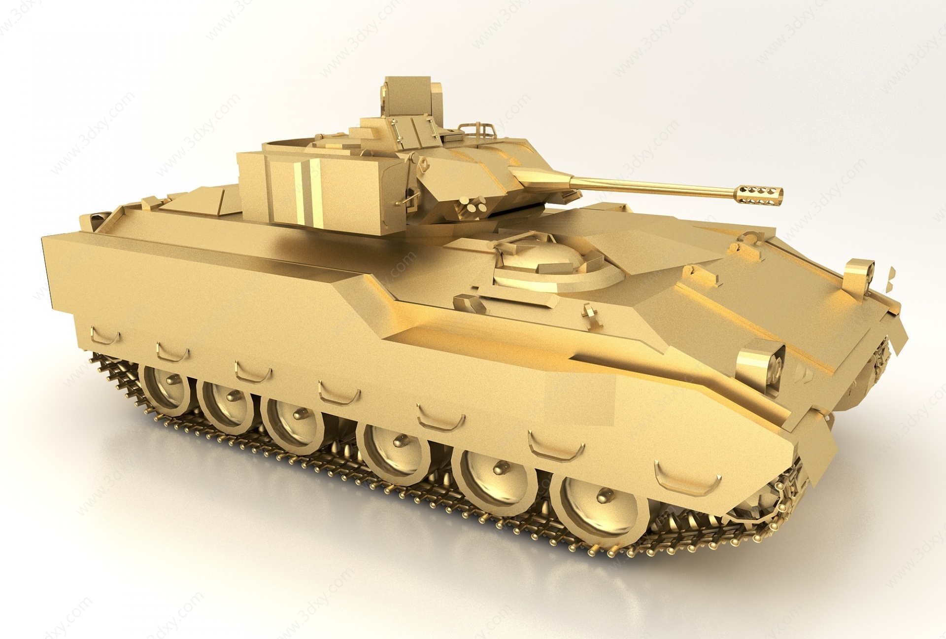 现代风格军事器材3D模型