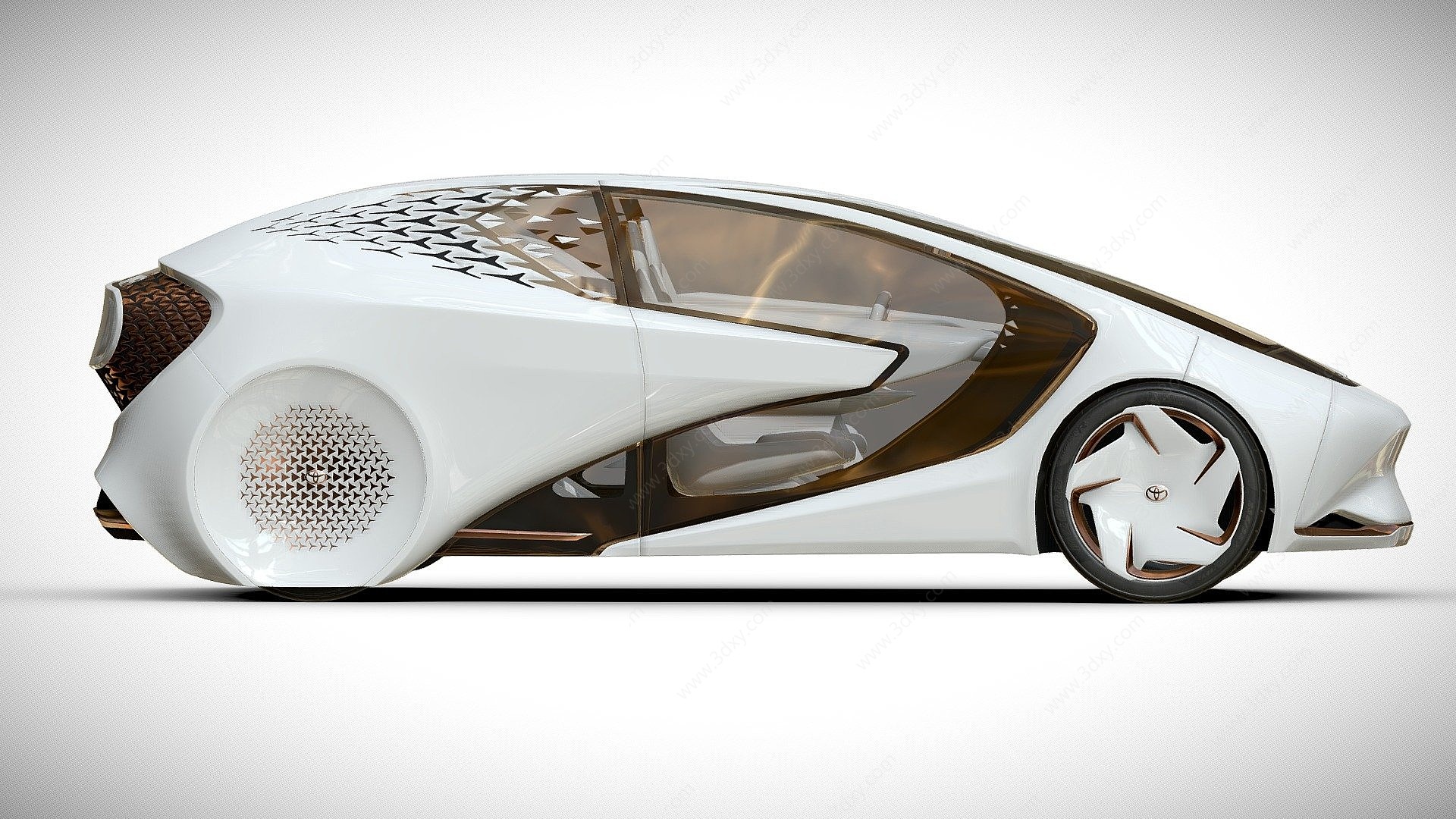 现代概念汽车3D模型