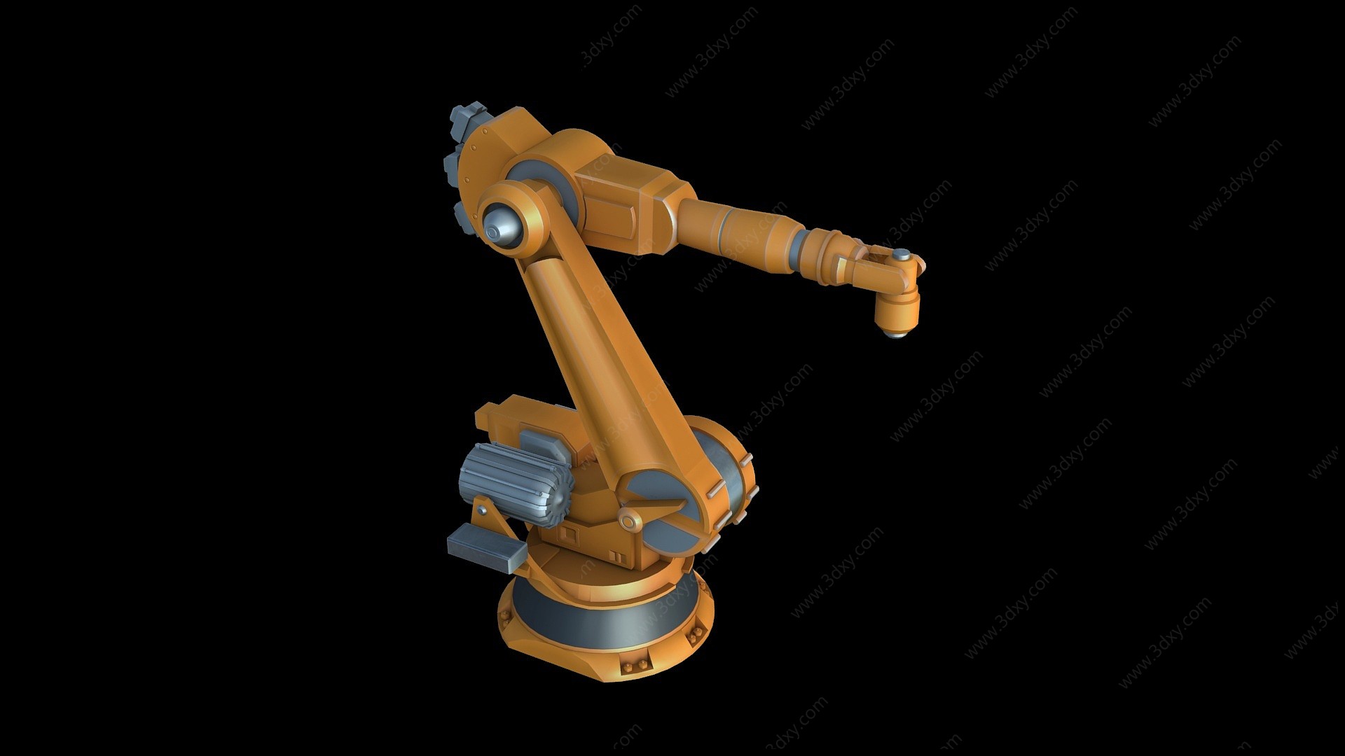 工业机器人机械手臂3D模型
