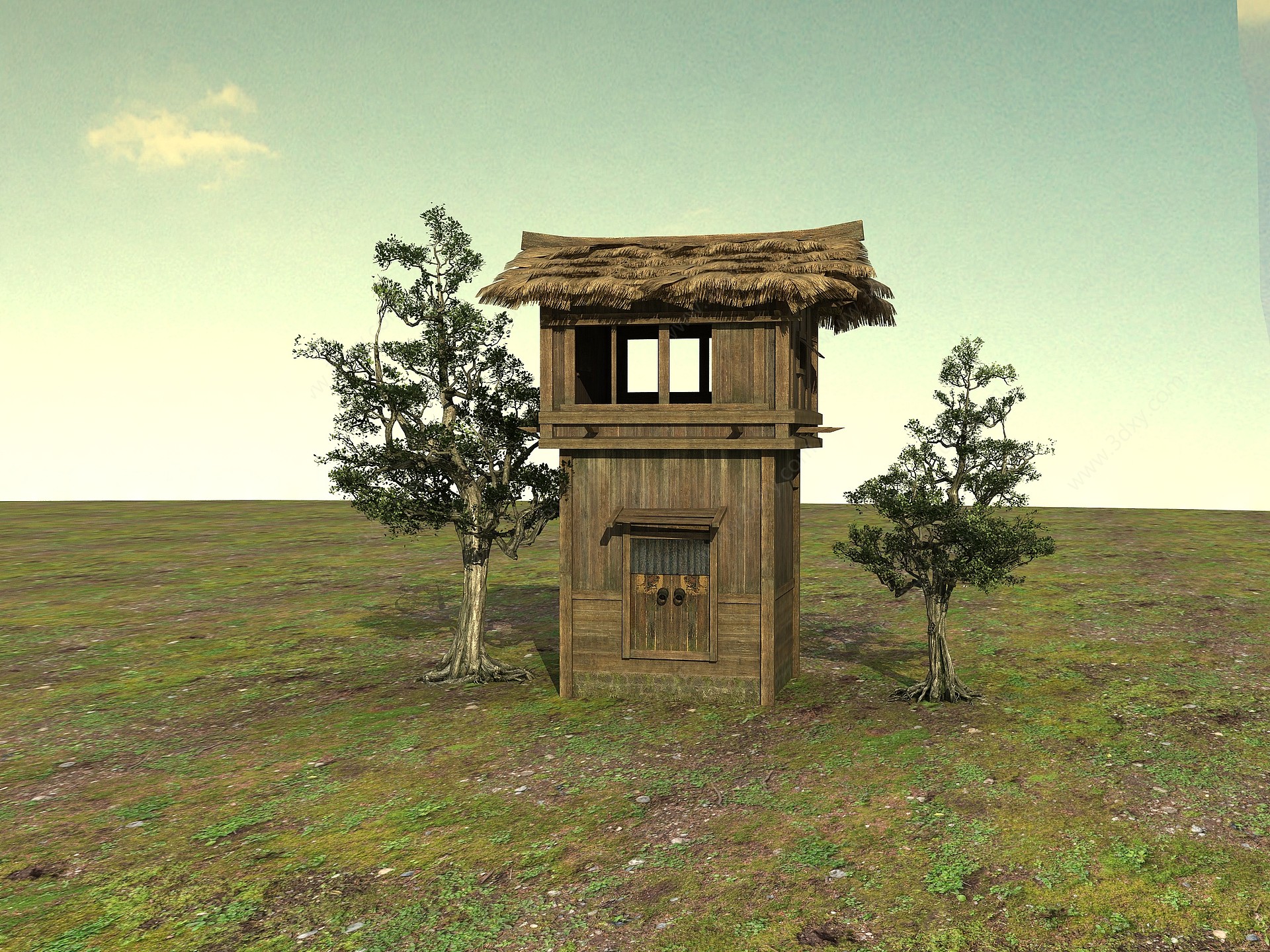 乡村规划模型乡村文化系列3D模型