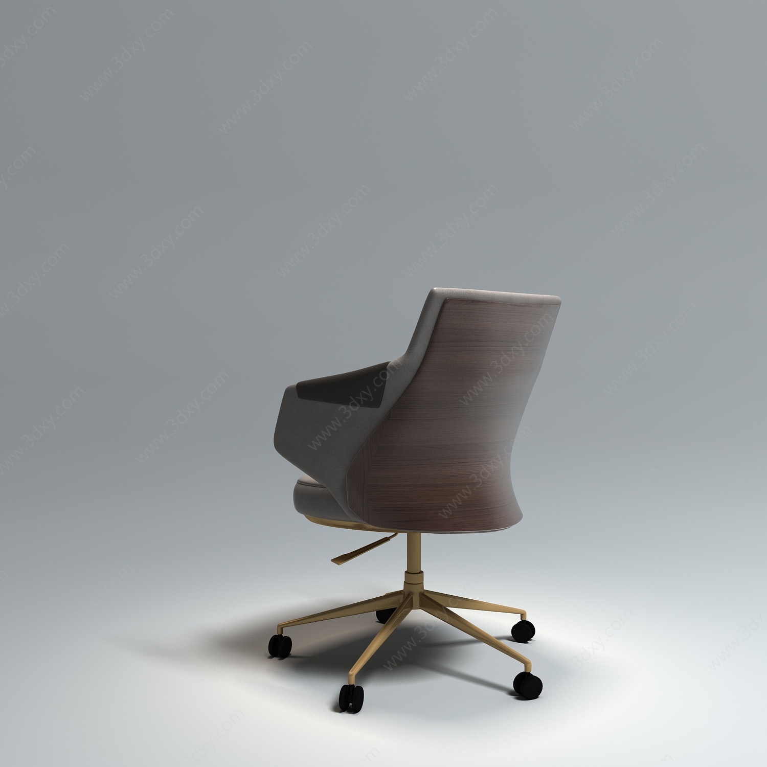 会议室椅子办公单椅3D模型