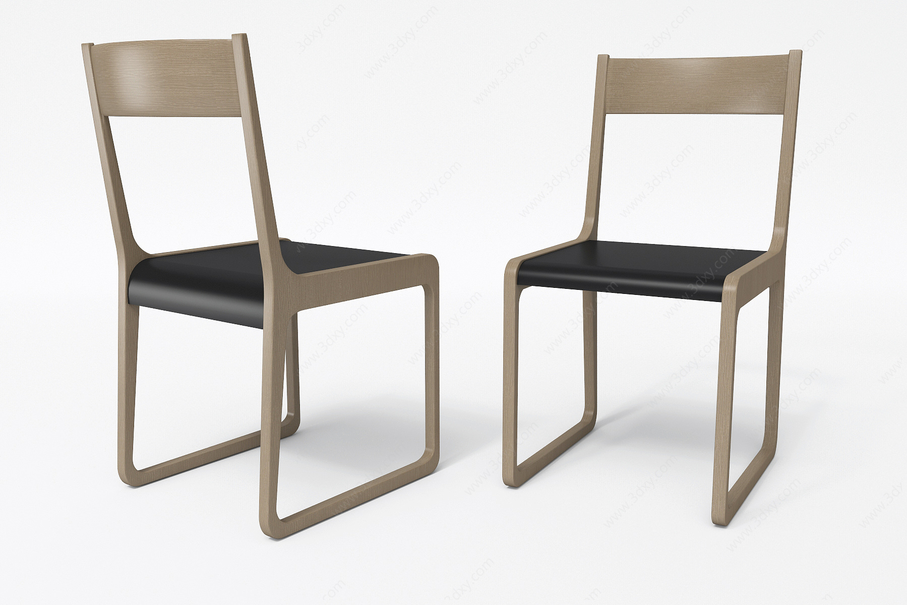 餐椅椅子休闲椅3D模型