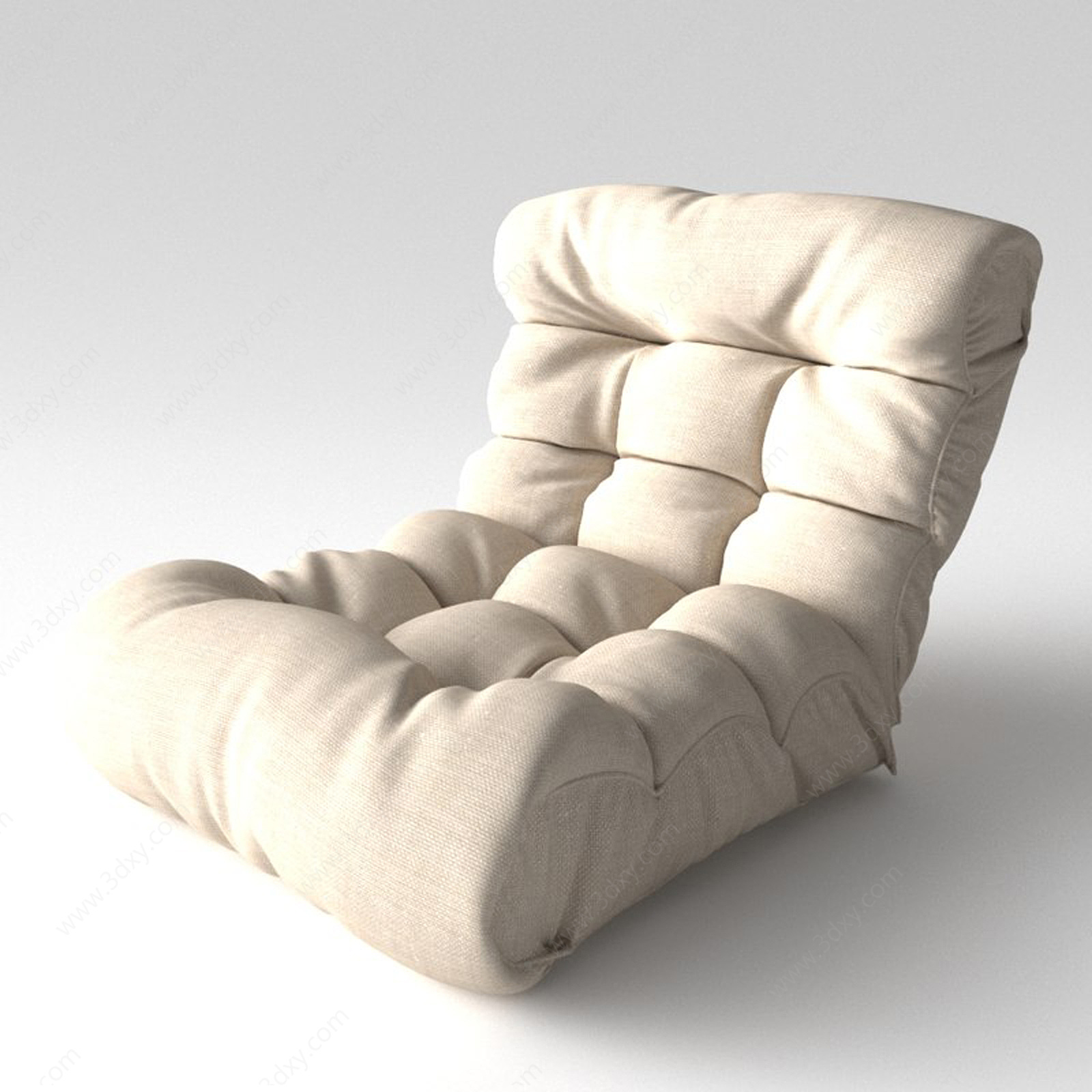 小猪懒人沙发单人沙发3D模型