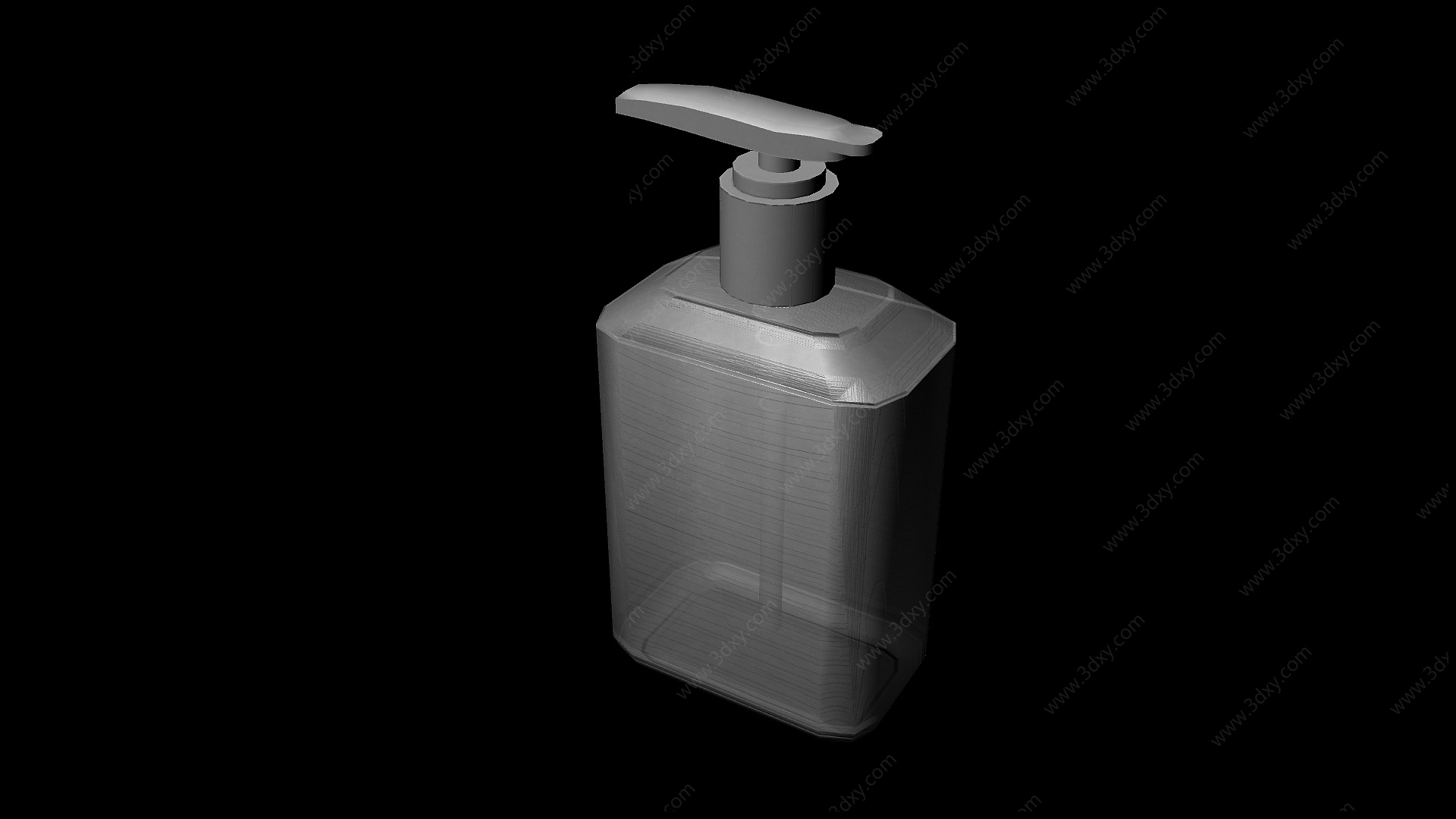 洗手液瓶子3D模型
