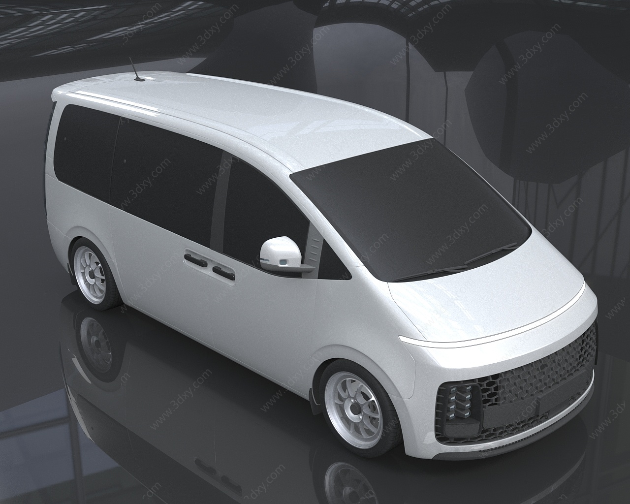 2022款现代HyundaiStaria3D模型