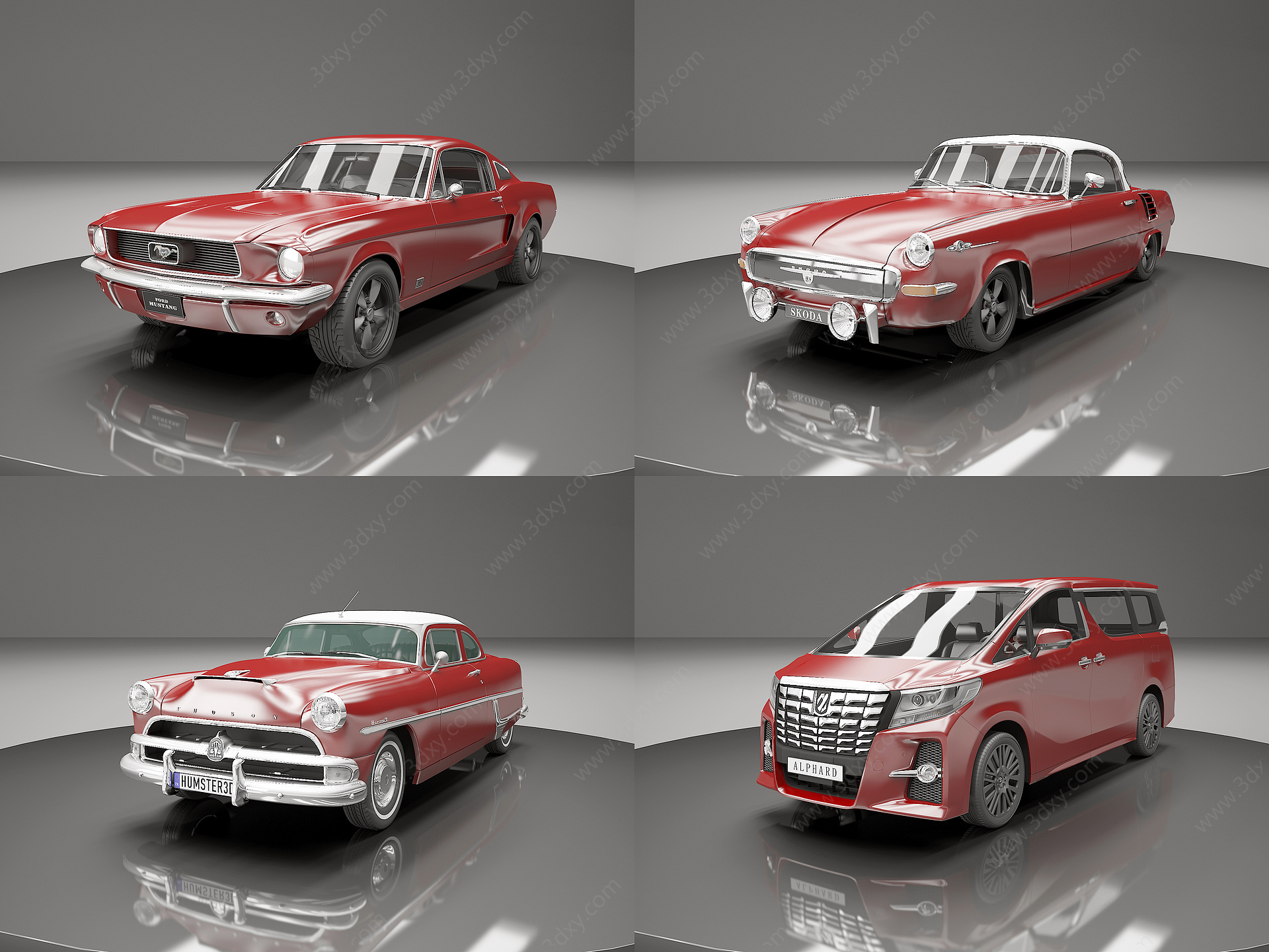 交通工具汽车3D模型