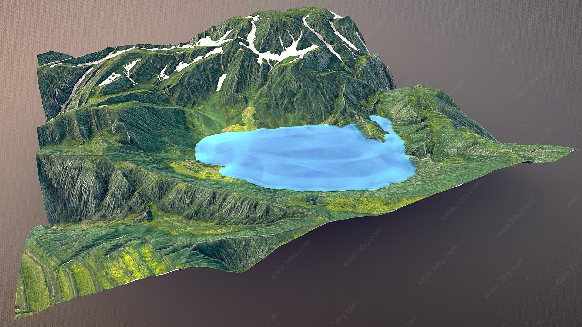 山脉3D模型