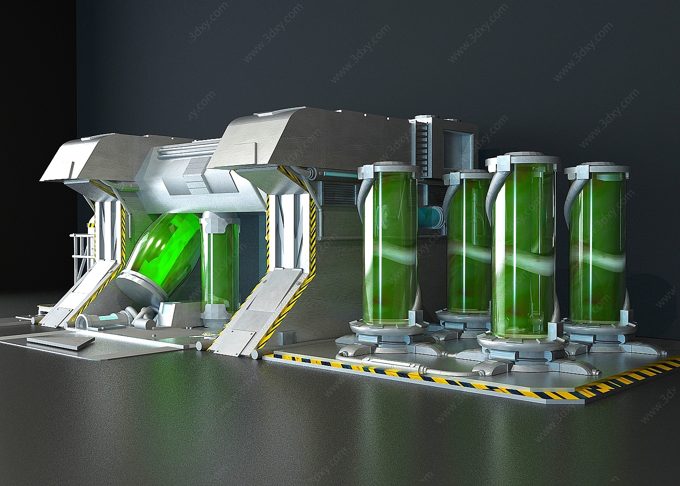 化工厂3D模型