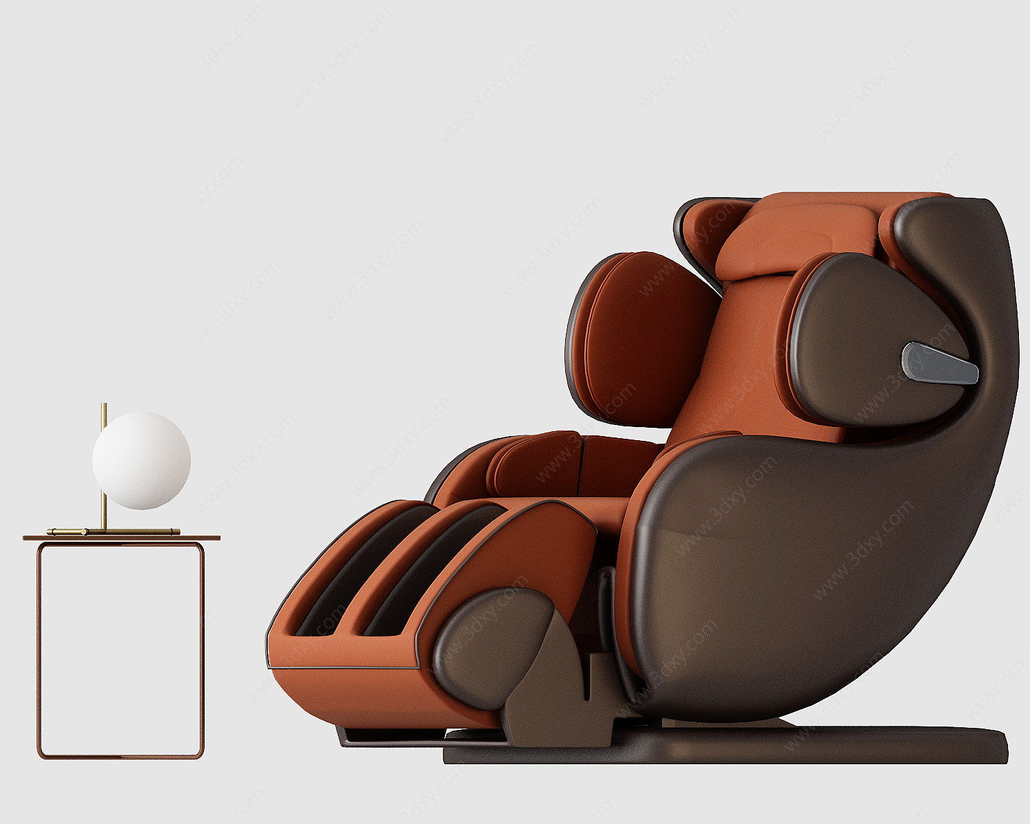 现代按摩座椅3D模型