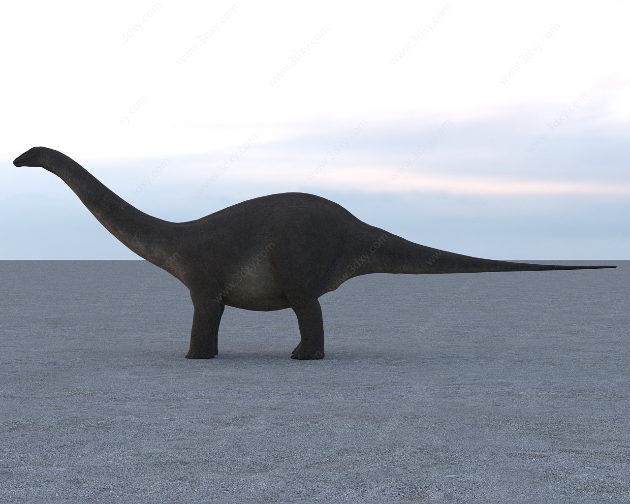 迷惑龙恐龙3D模型