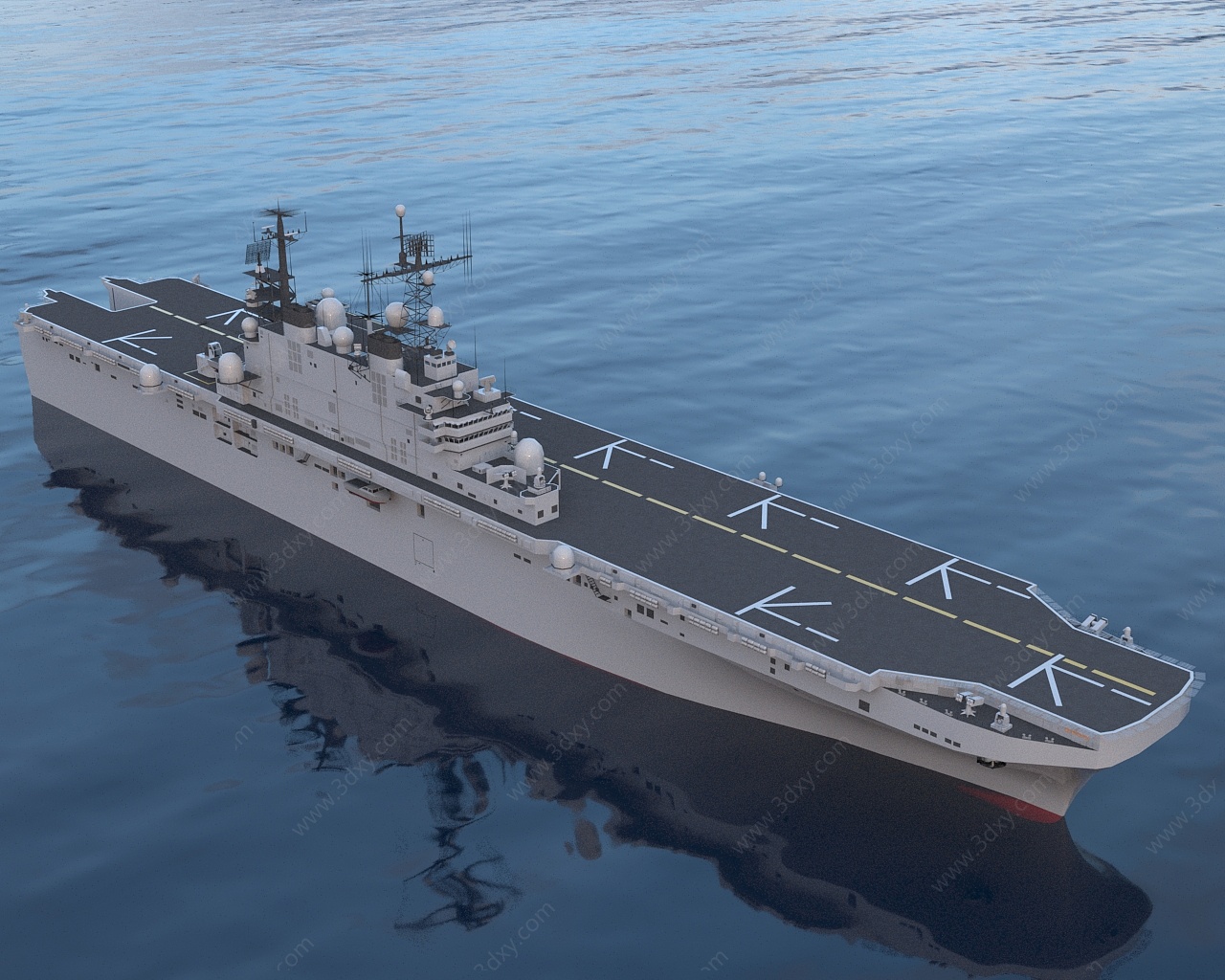 塔拉瓦级两栖攻击舰3D模型