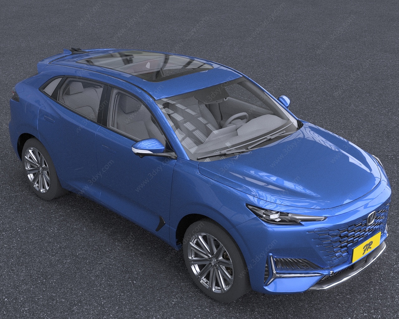 长安新能源蓝鲸iDD汽车3D模型