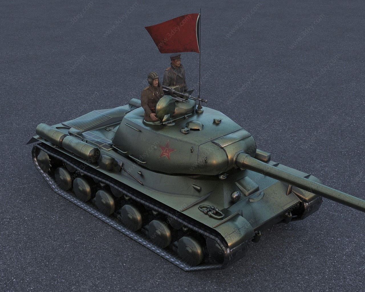 中国PVAIS2重型坦克3D模型