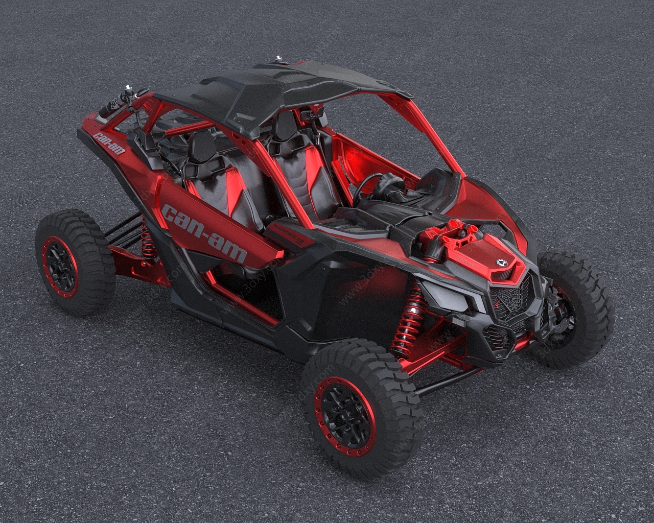 2022款MaverickX3越野车3D模型