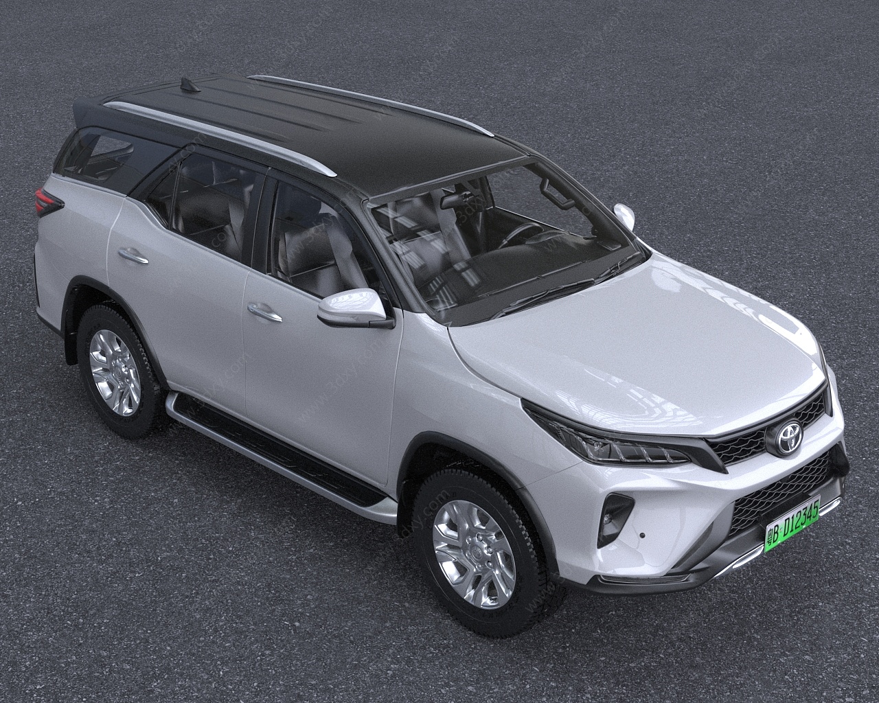 2022款Toyota丰田SW4汽车3D模型