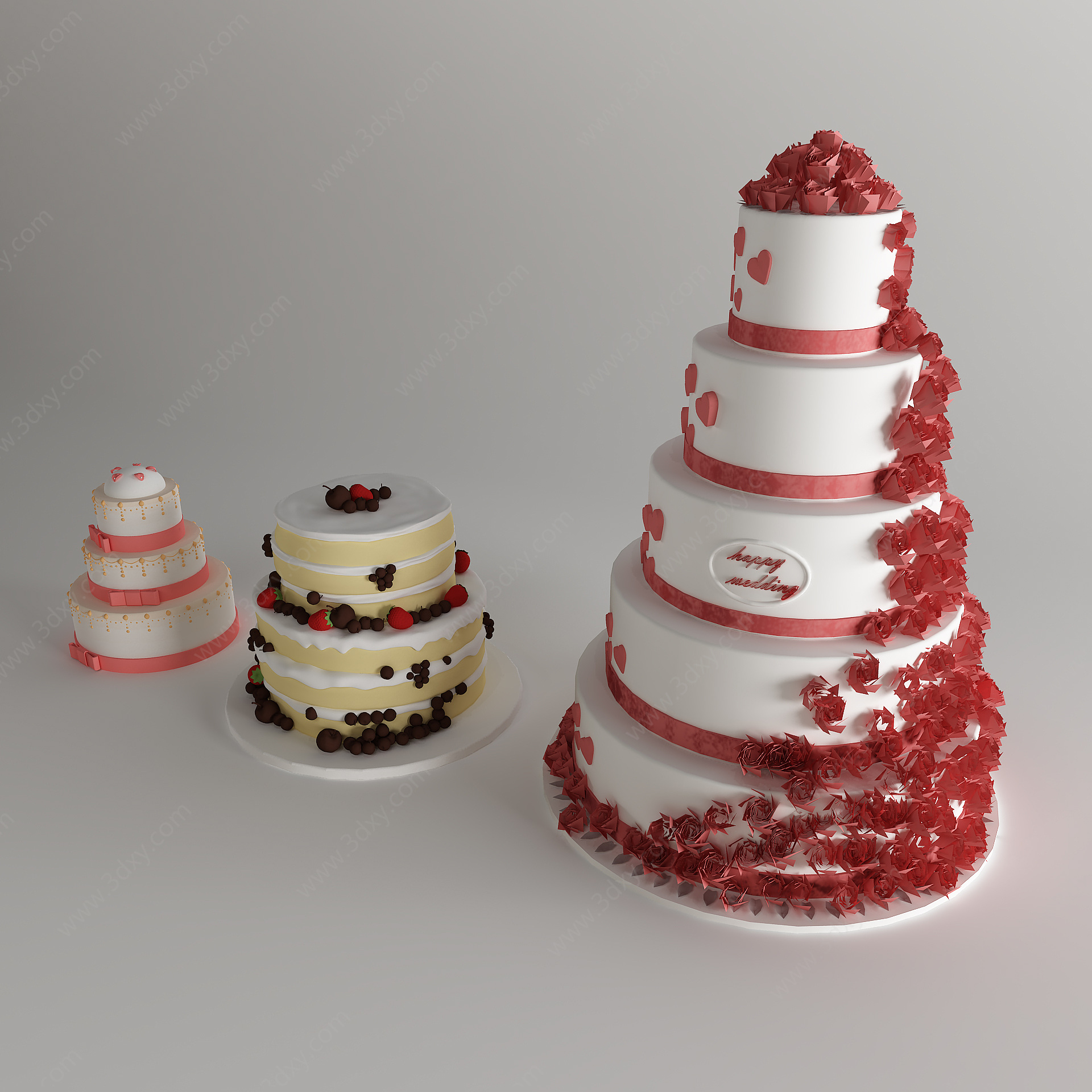蛋糕奶酪3D模型