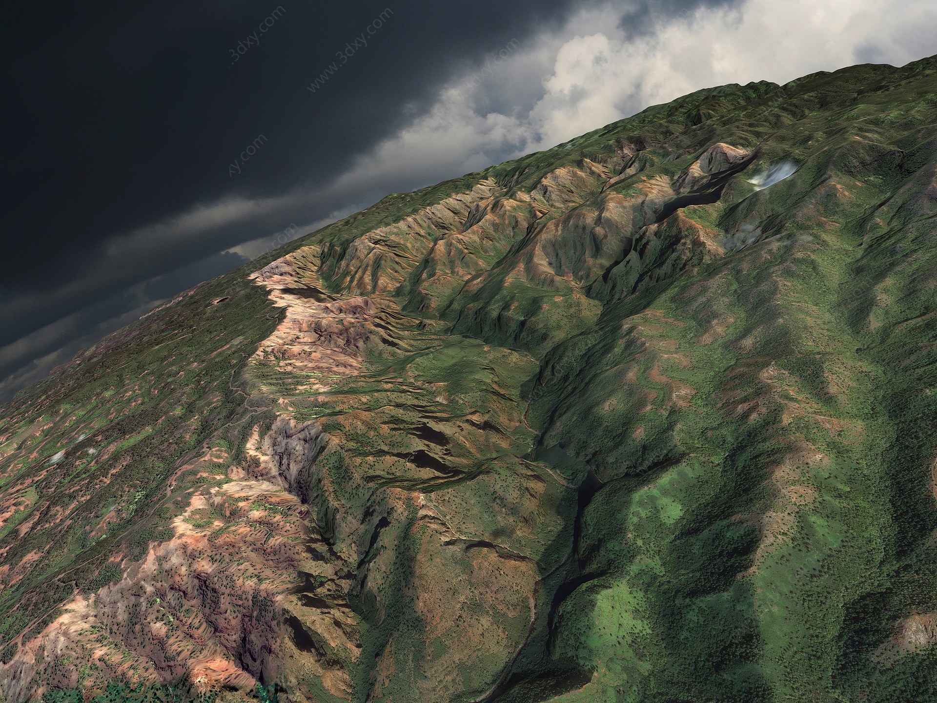 岩土山3D模型