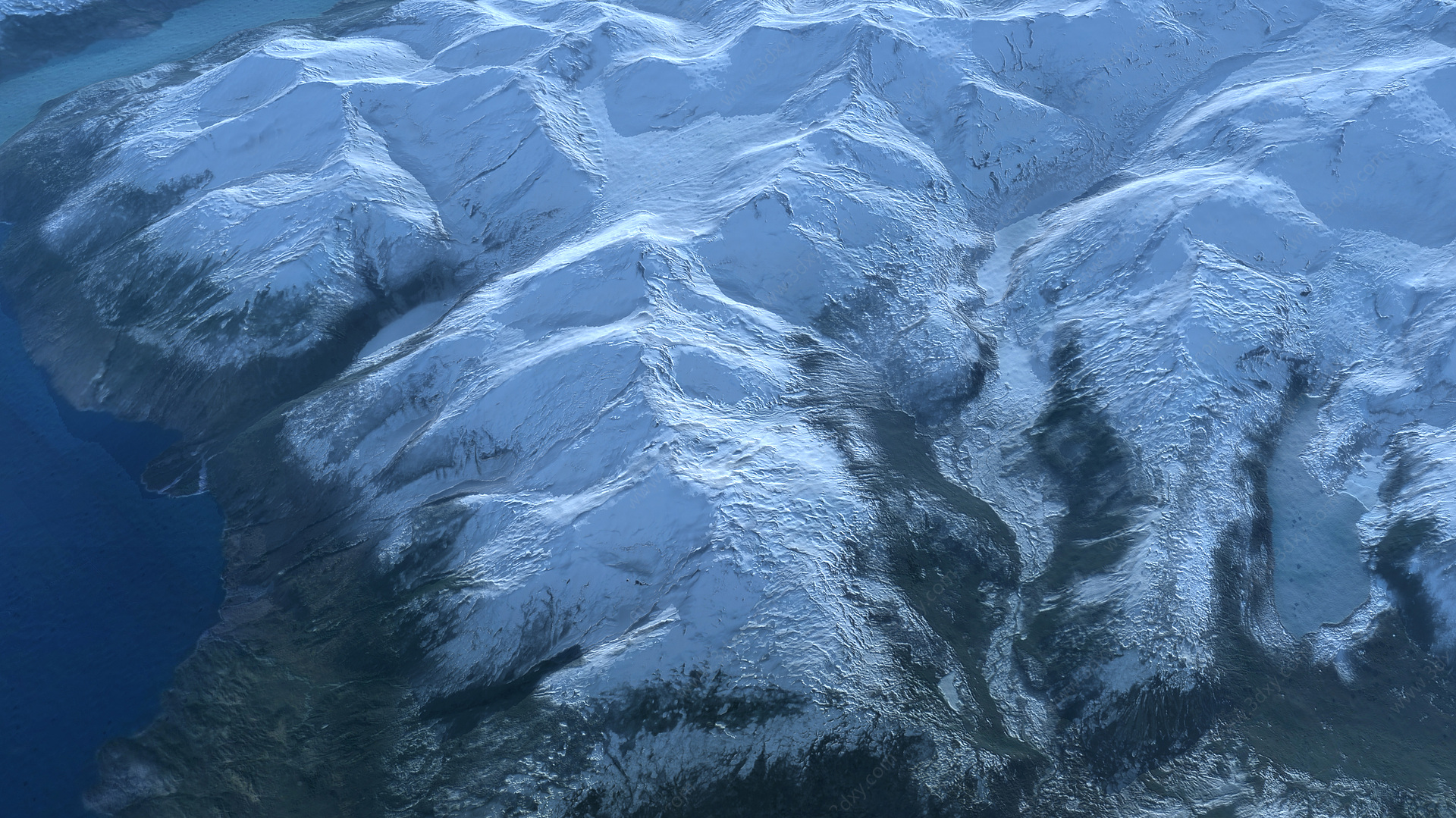 岩土山3D模型