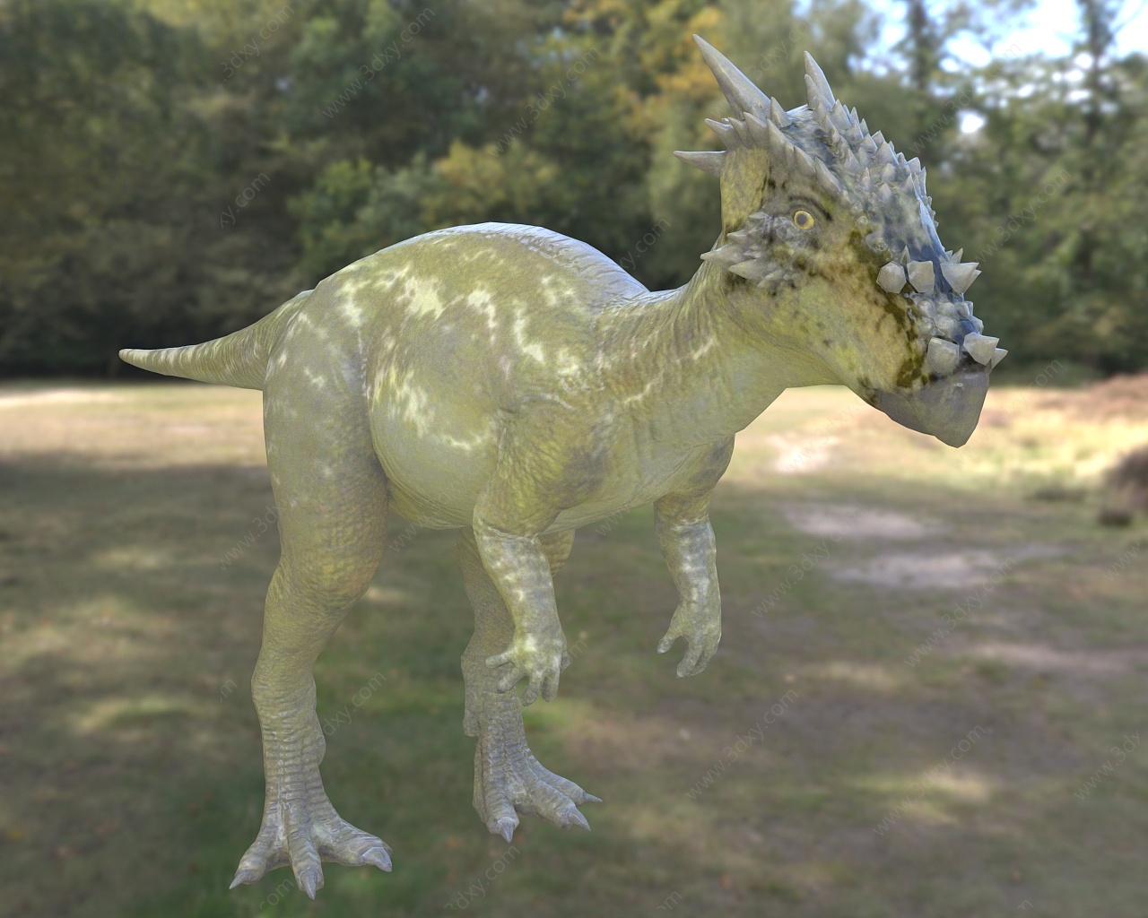 龙王龙白垩纪3D模型