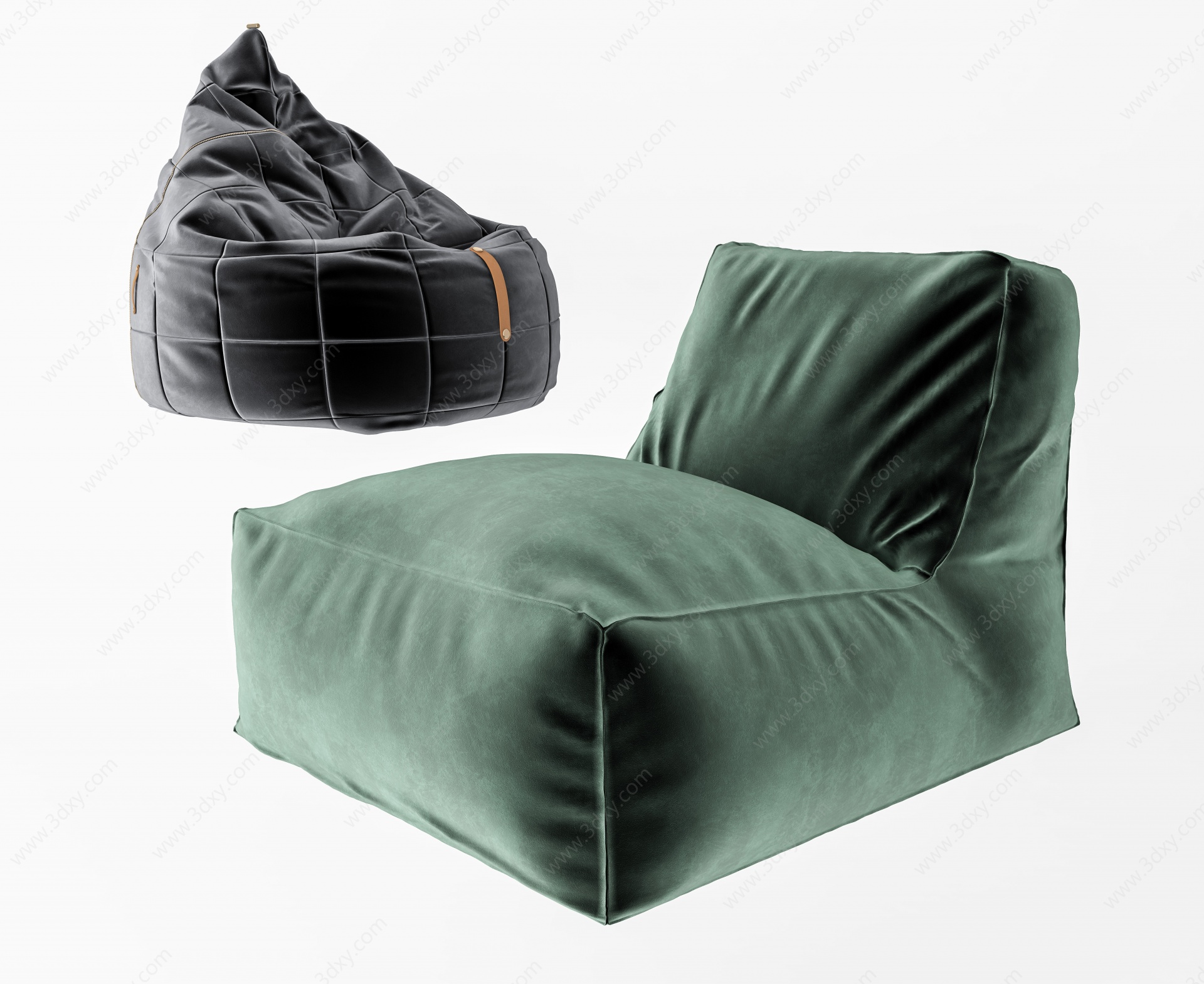 简约休闲懒人沙发3D模型