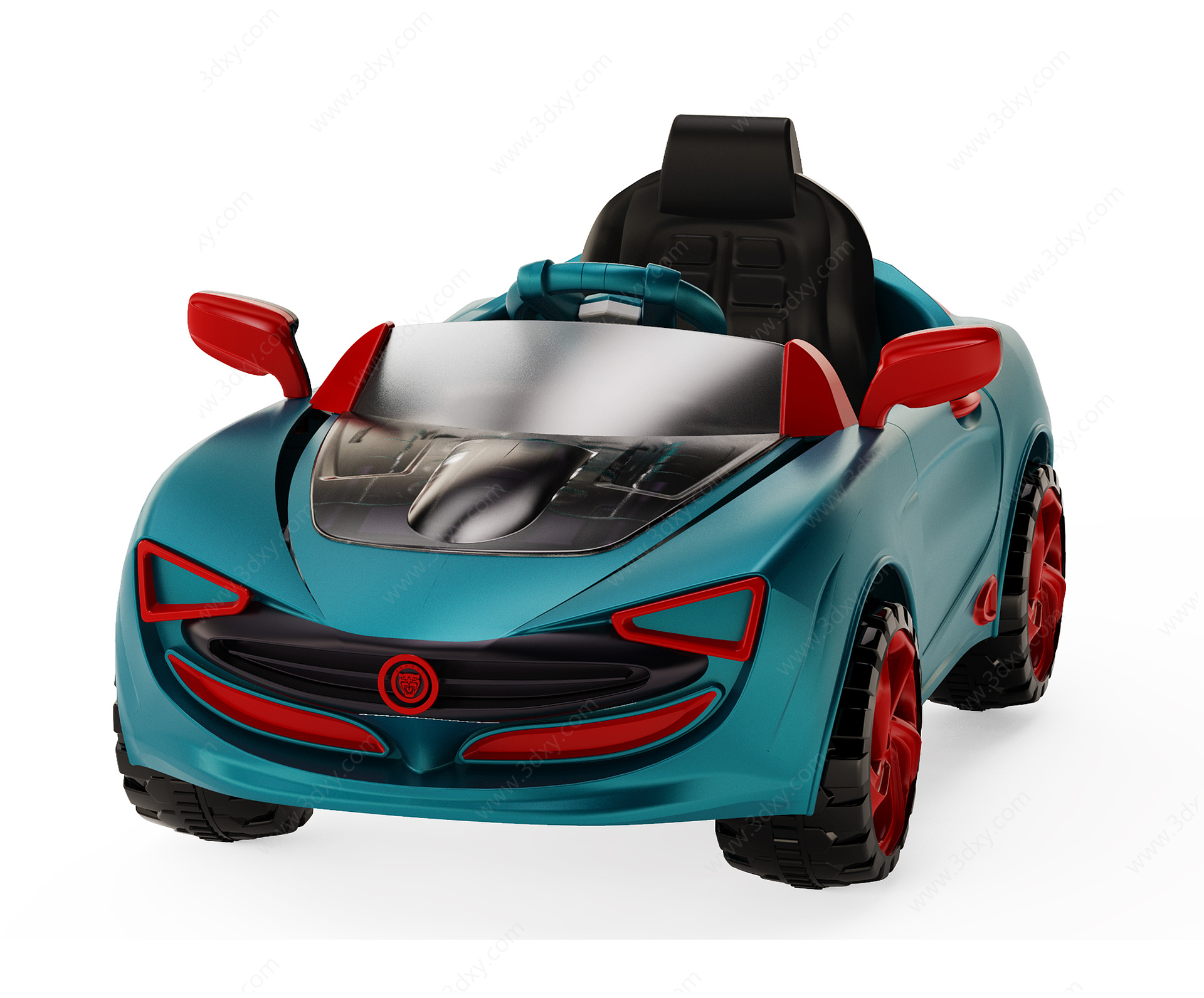 现代玩具车3D模型