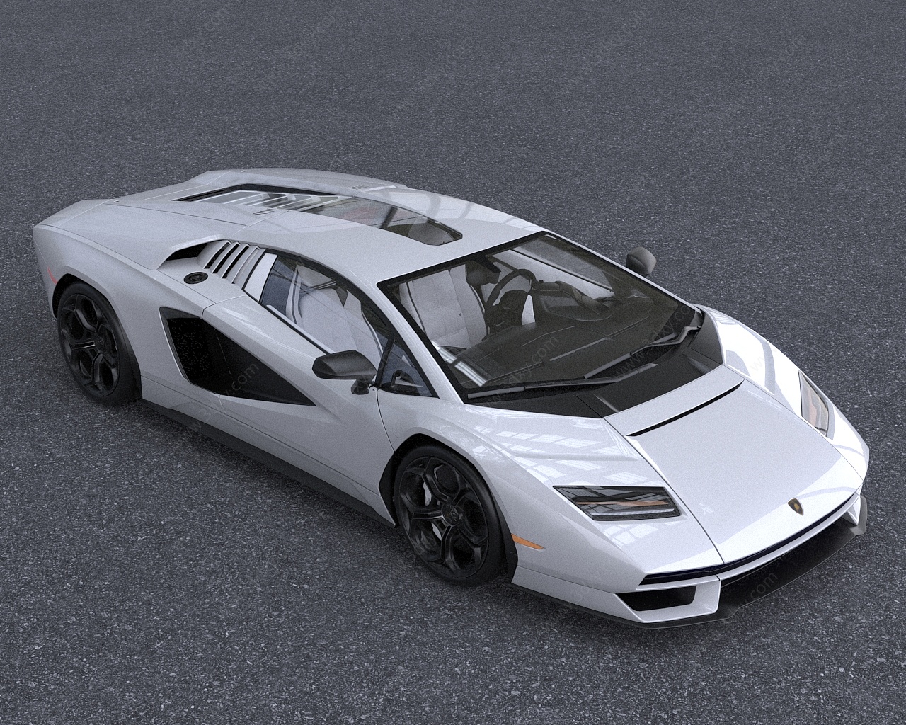 2022兰博基尼超跑汽车3D模型