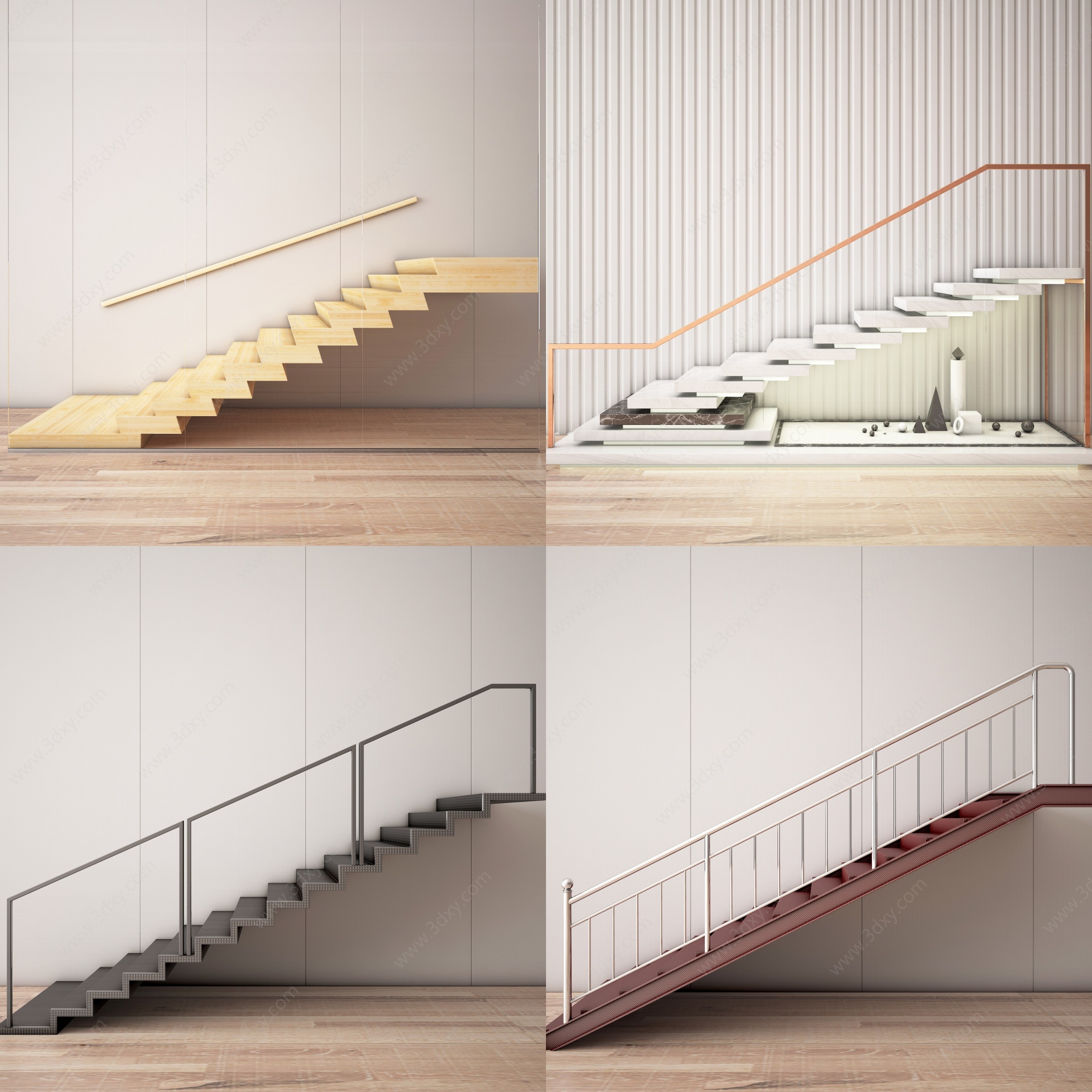 楼梯梯子3D模型