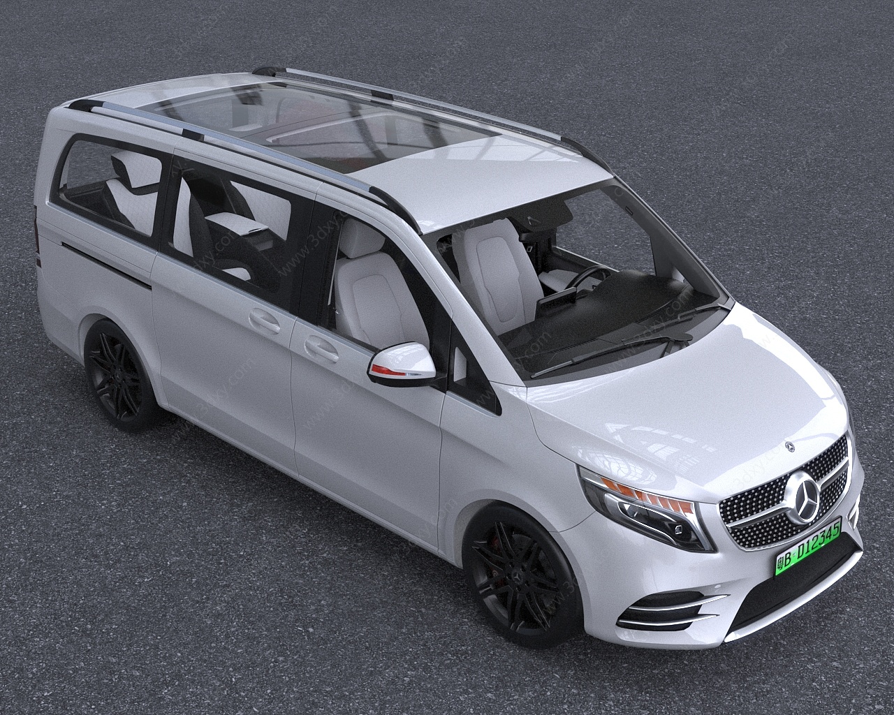2023梅赛德斯奔驰商务汽车3D模型