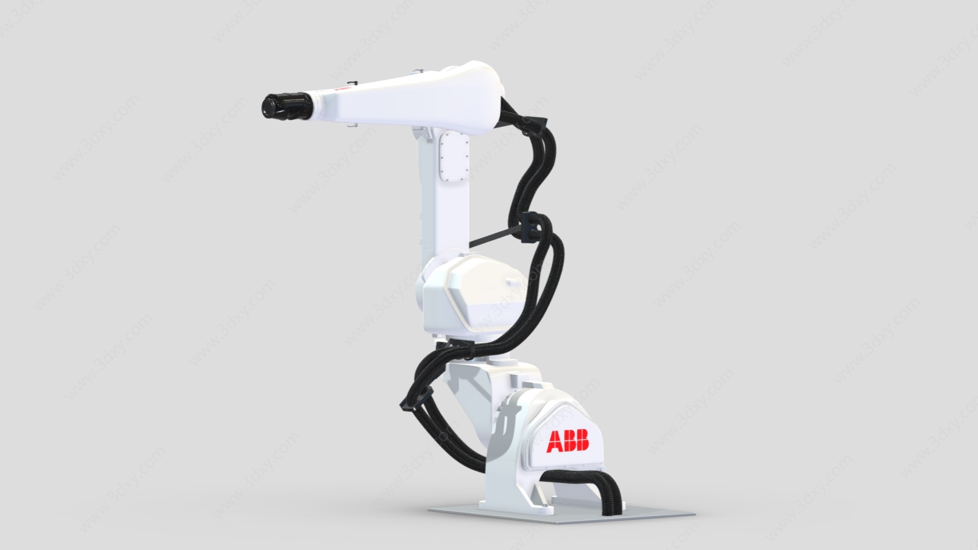高科技智能机器人机械臂3D模型