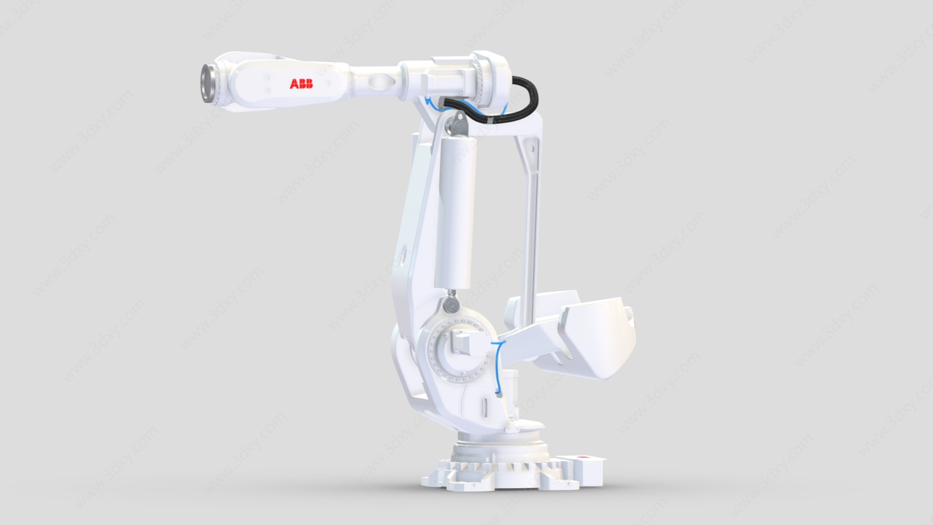 现代科技智能机器人机械臂3D模型