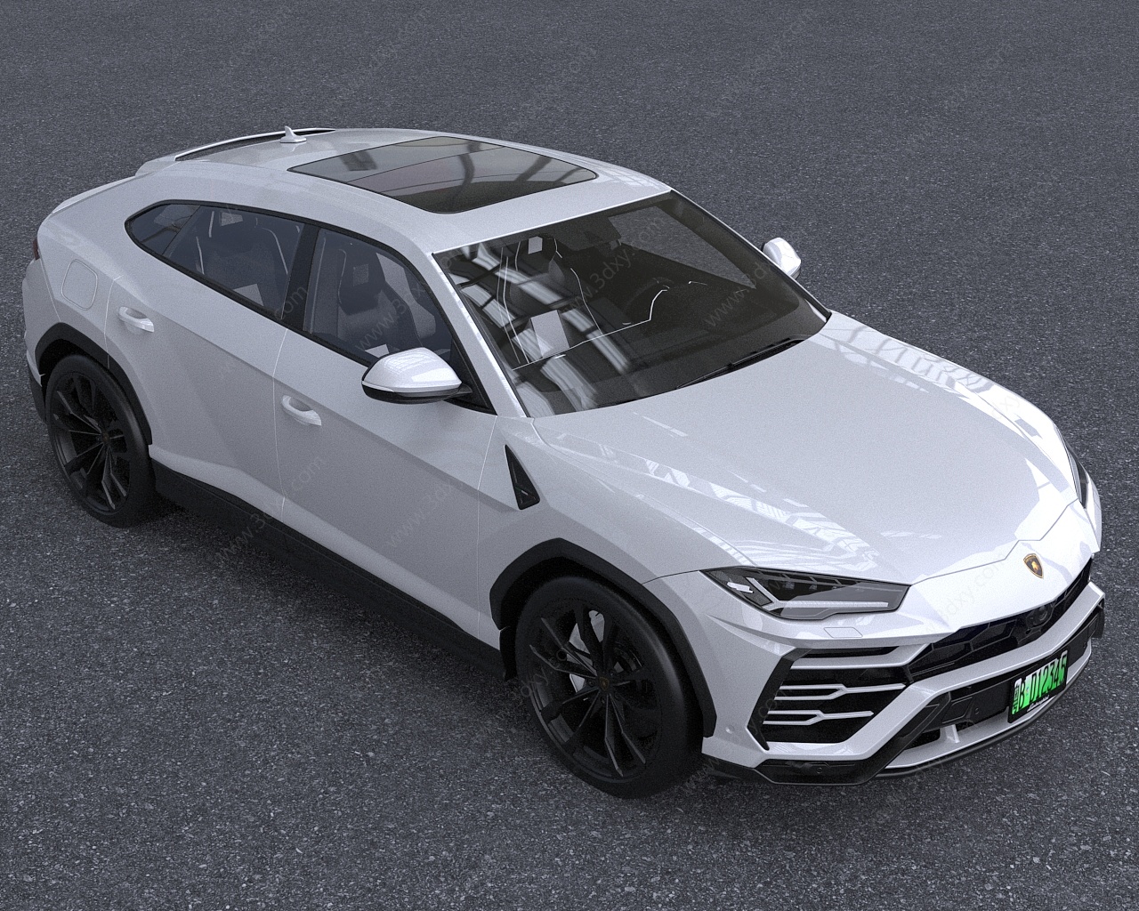 2018款兰博基尼Urus汽车3D模型