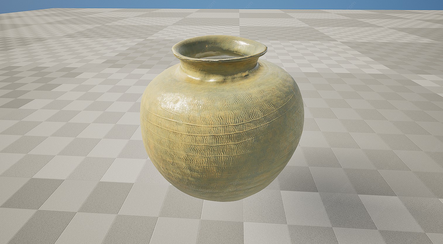 文物瓷器陶罐3D模型