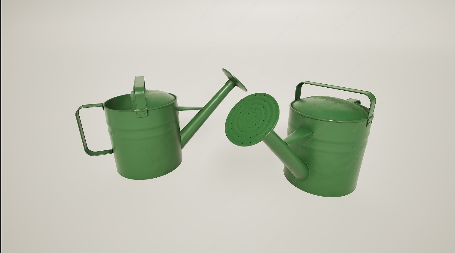 庭院农用种植工具浇水壶3D模型