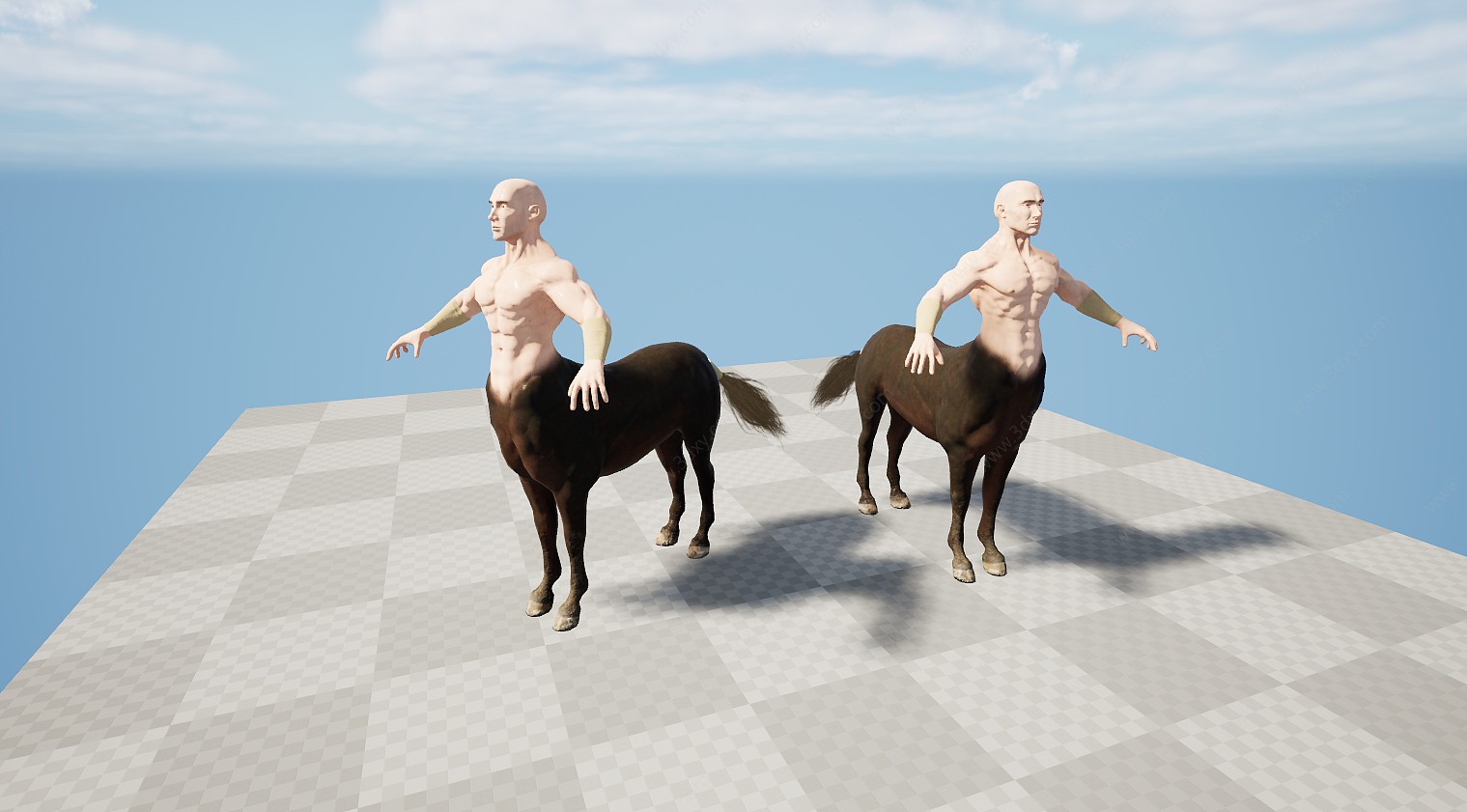 神话动物兽半人马3D模型