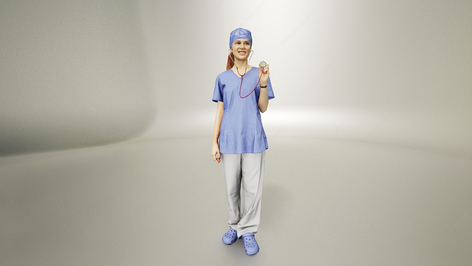 医院护士3D模型
