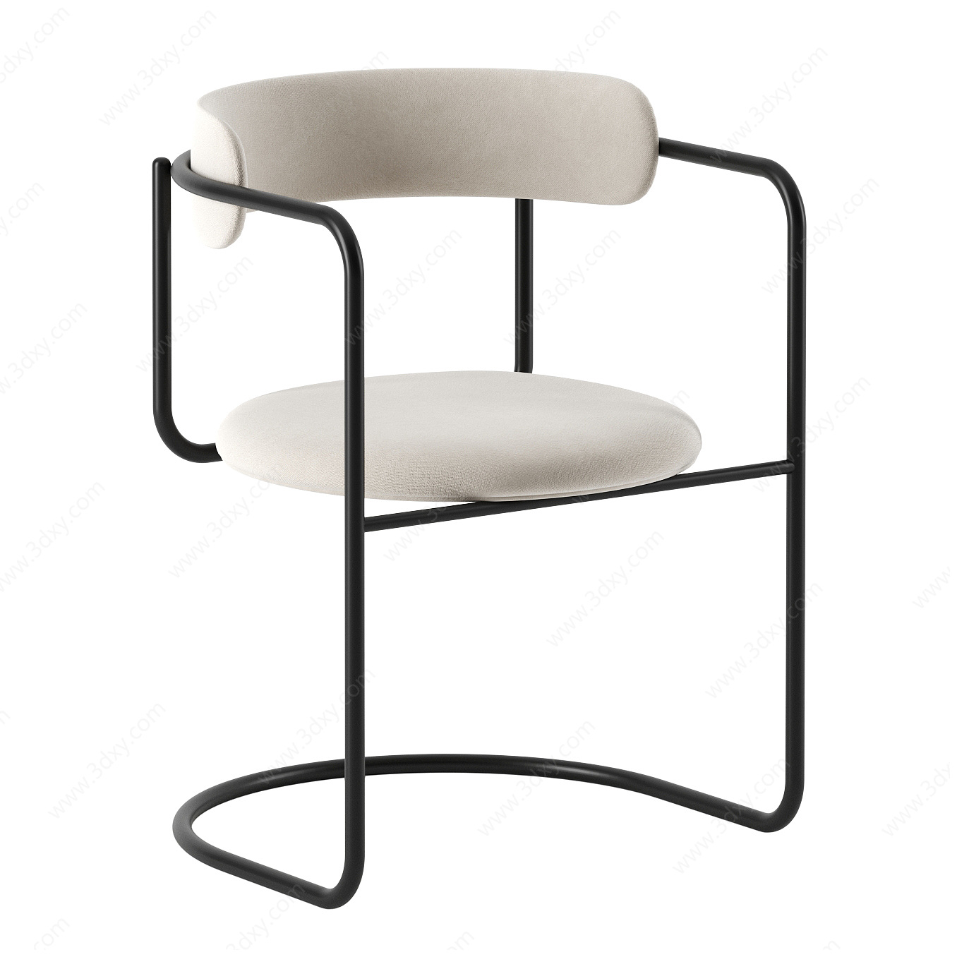 现代餐椅时尚造型3D模型