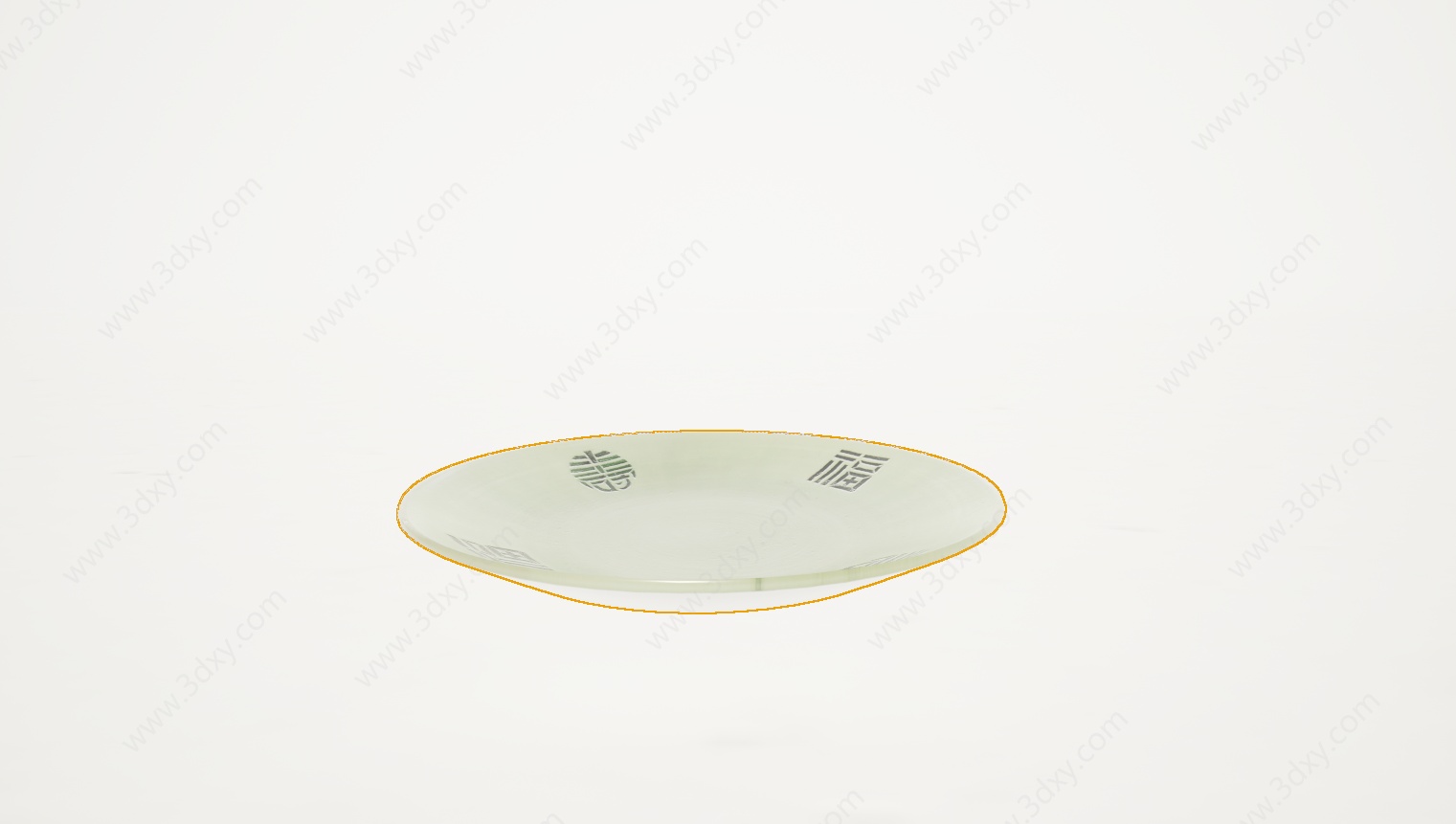 福寿禄瓷器碗3D模型