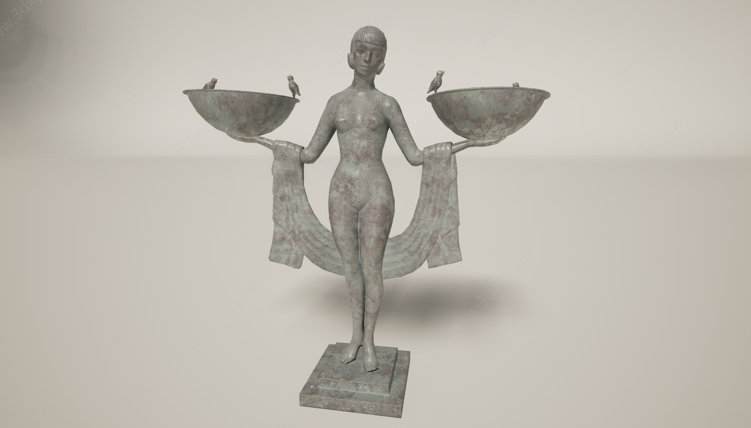 文物雕塑摆件3D模型