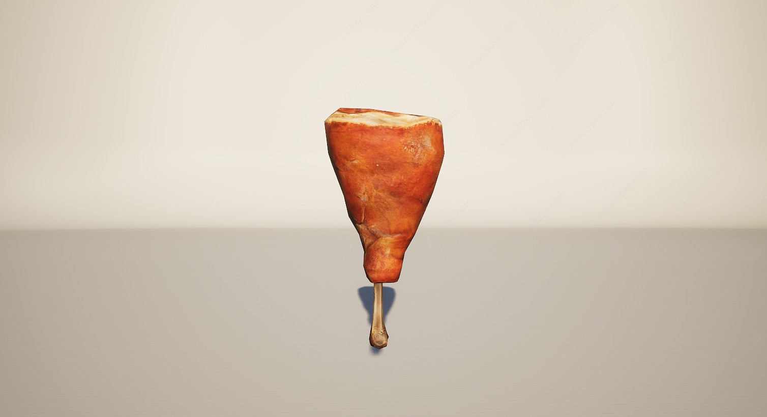 食品肉类大火腿3D模型