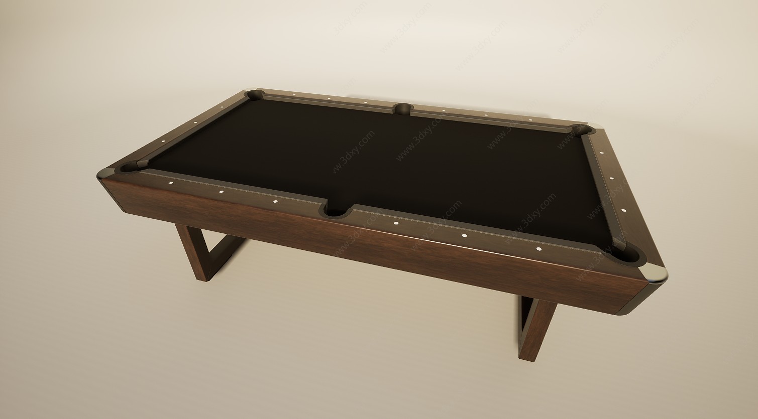 台球桌3D模型