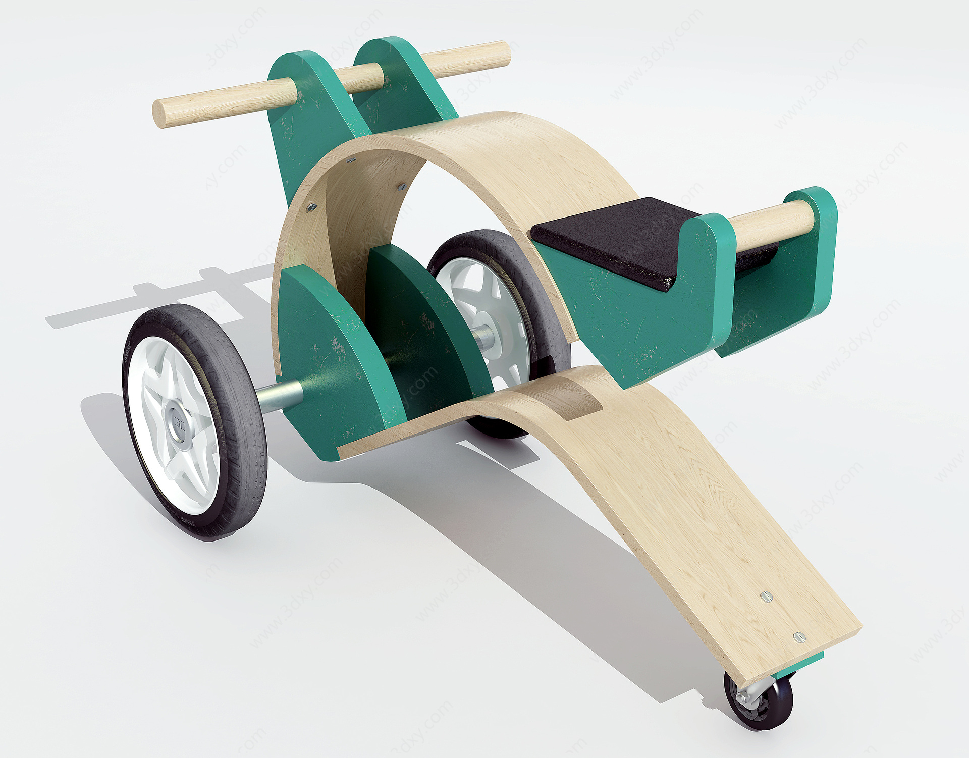 儿童脚踏车3D模型