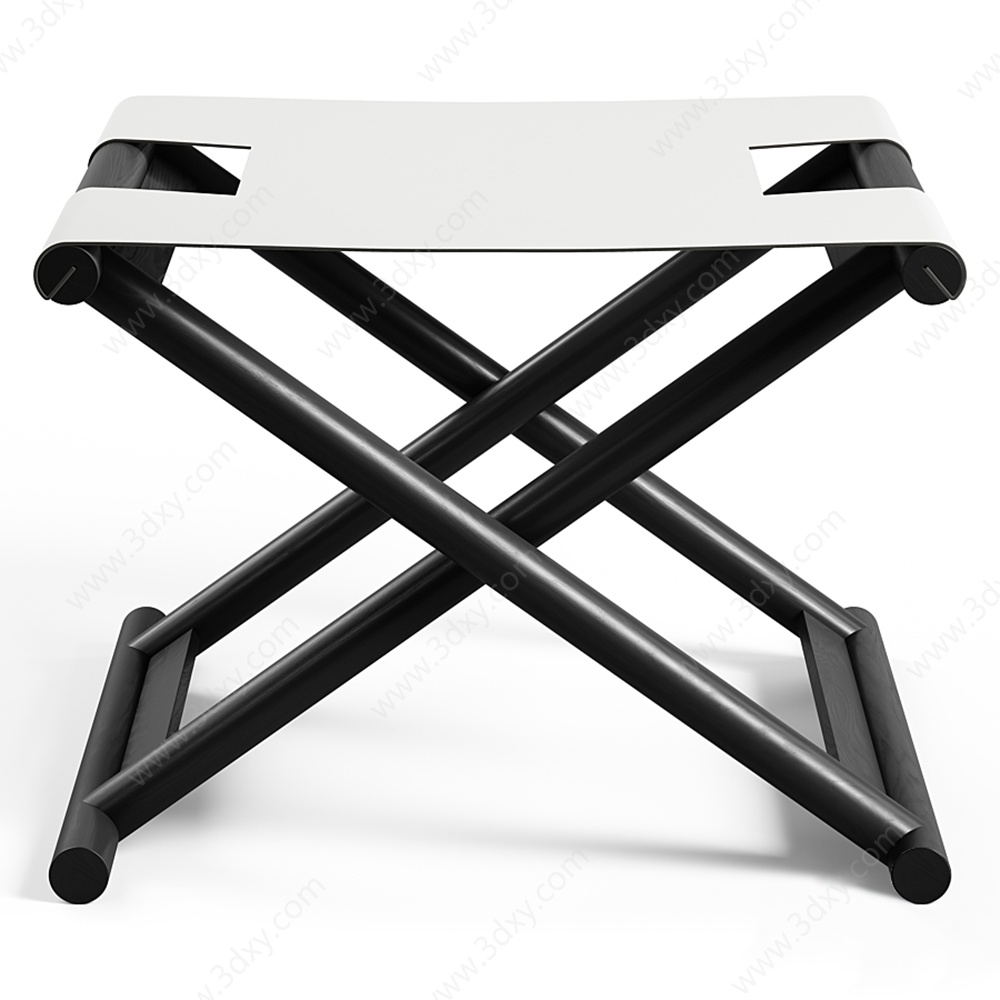 现代凳子可折叠凳子3D模型